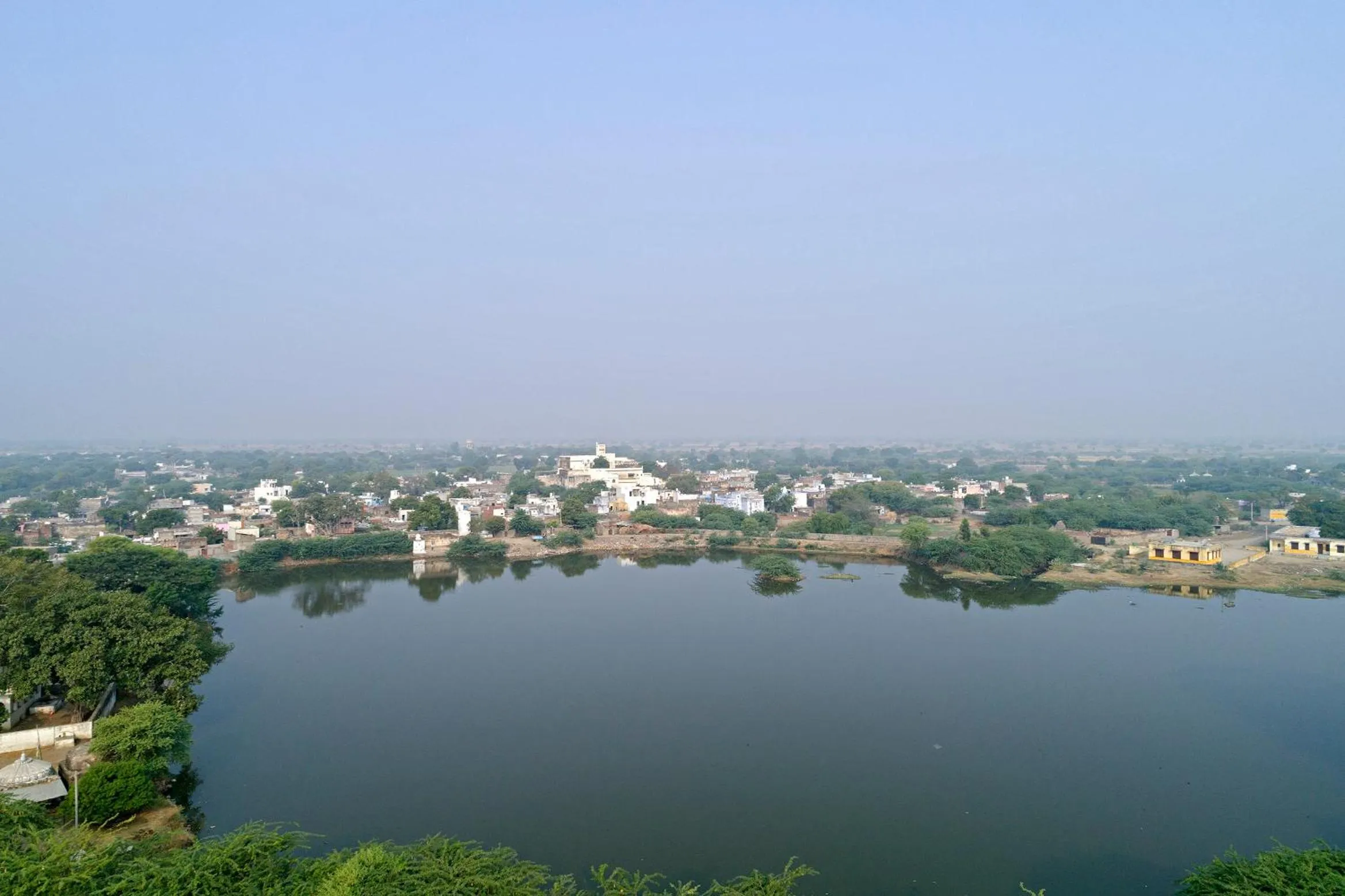 Lake view in Fort Barli - A 16th Century Castle