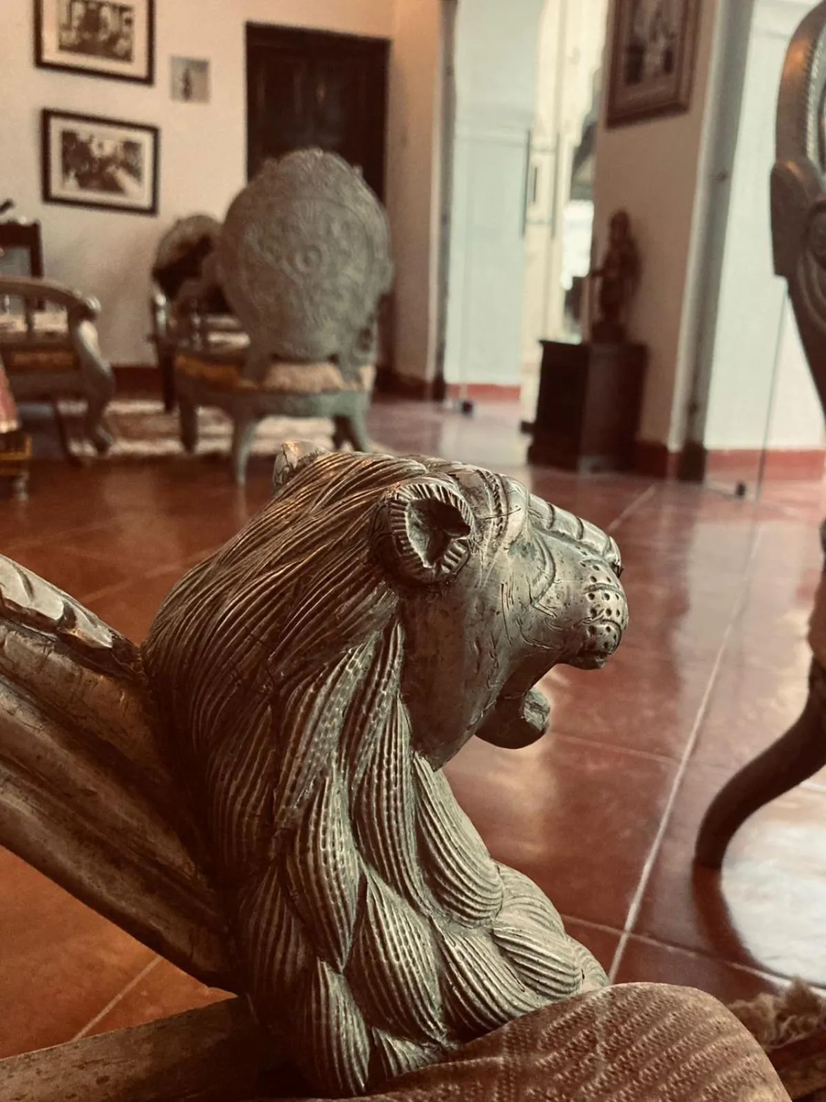 Decorative detail in Fort Barli - A 16th Century Castle