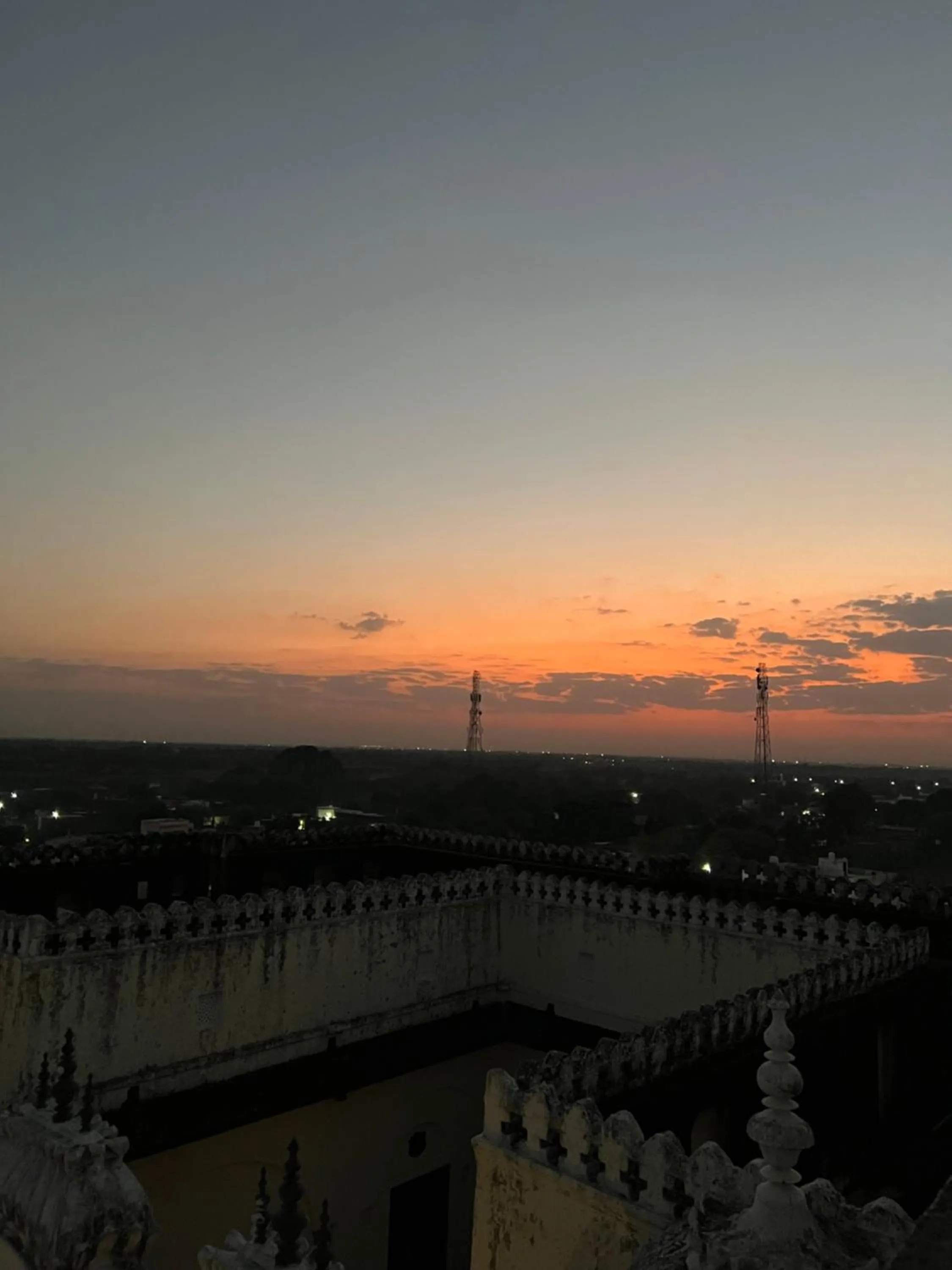 Sunset in Fort Barli - A 16th Century Castle