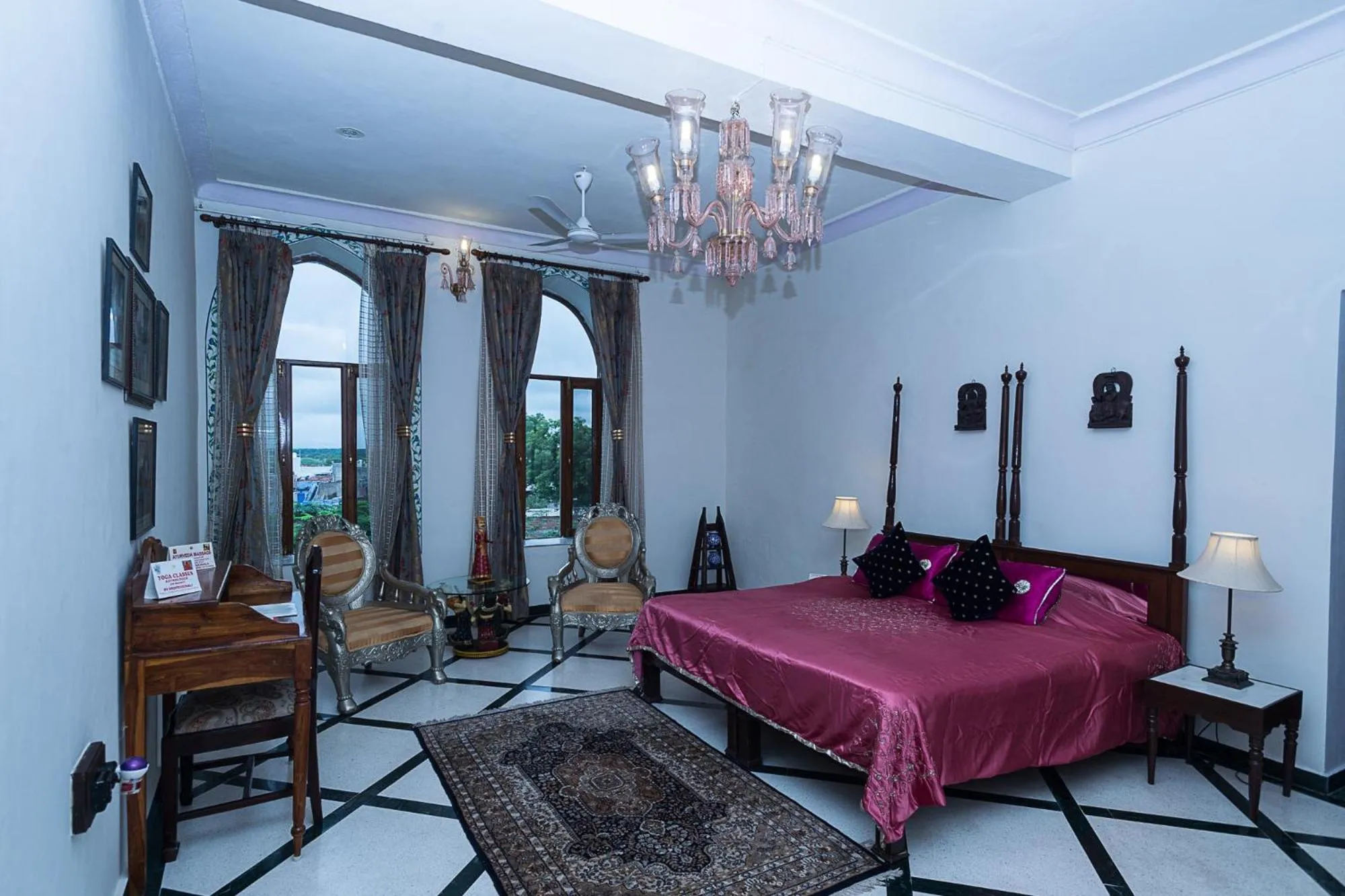 Bedroom, Bed in Fort Barli - A 16th Century Castle