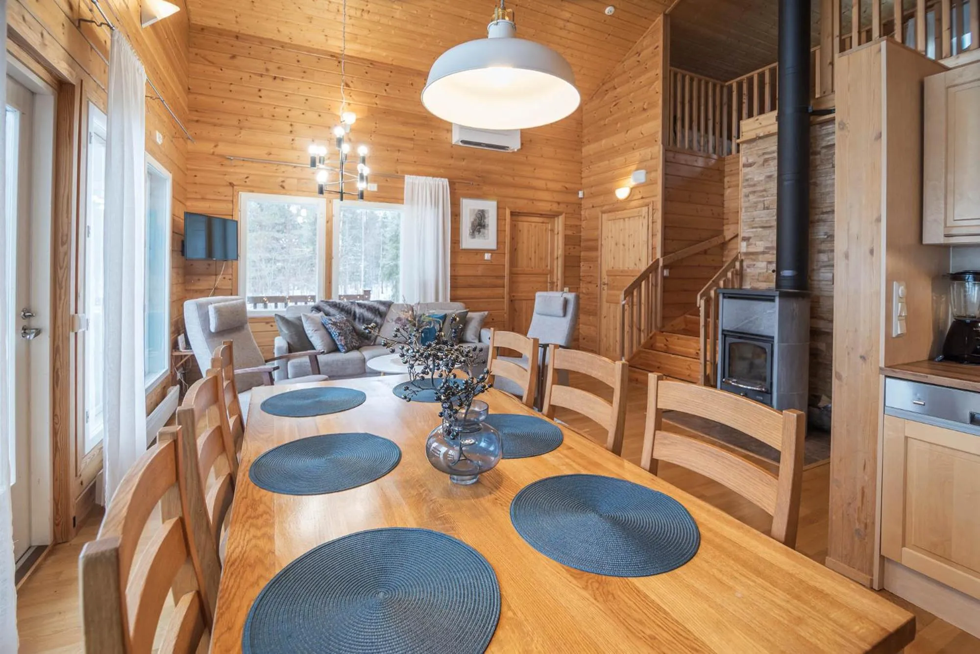 kitchen in Napapiirin Järvilomat