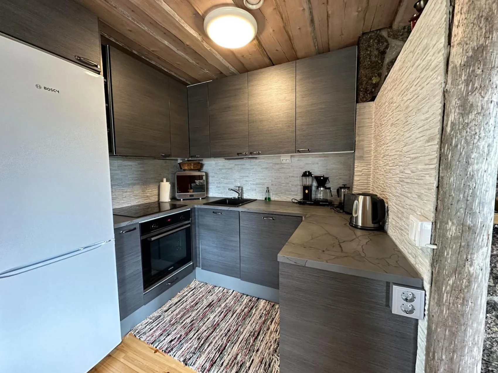 kitchen in Napapiirin Järvilomat