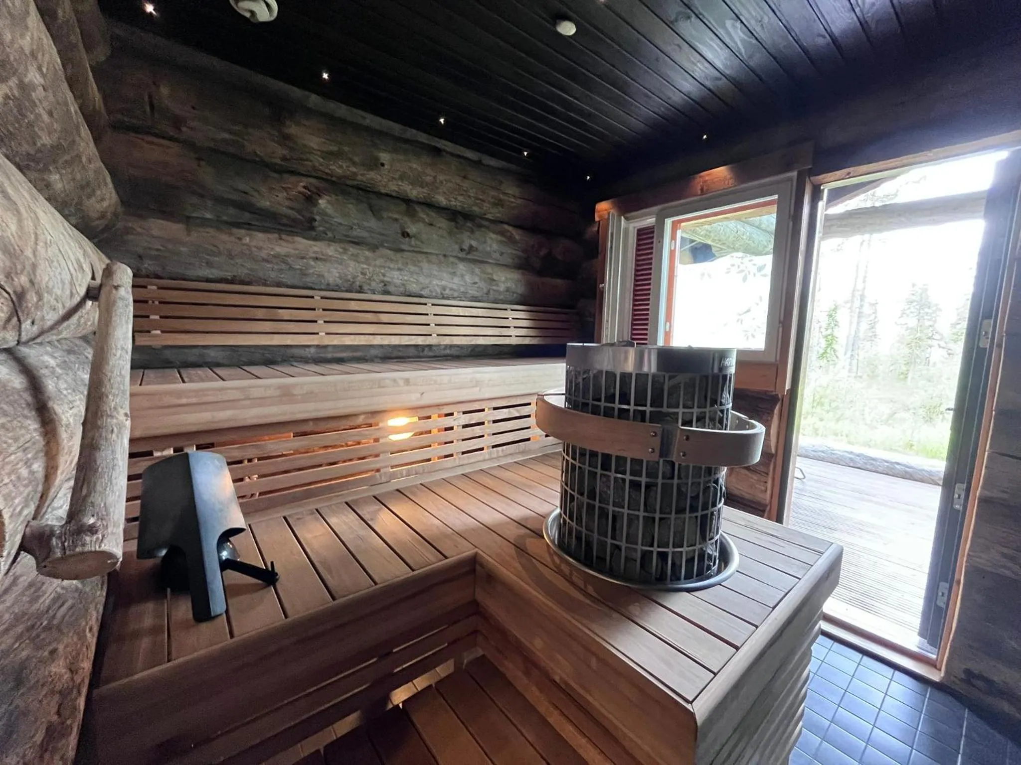 Sauna in Napapiirin Järvilomat