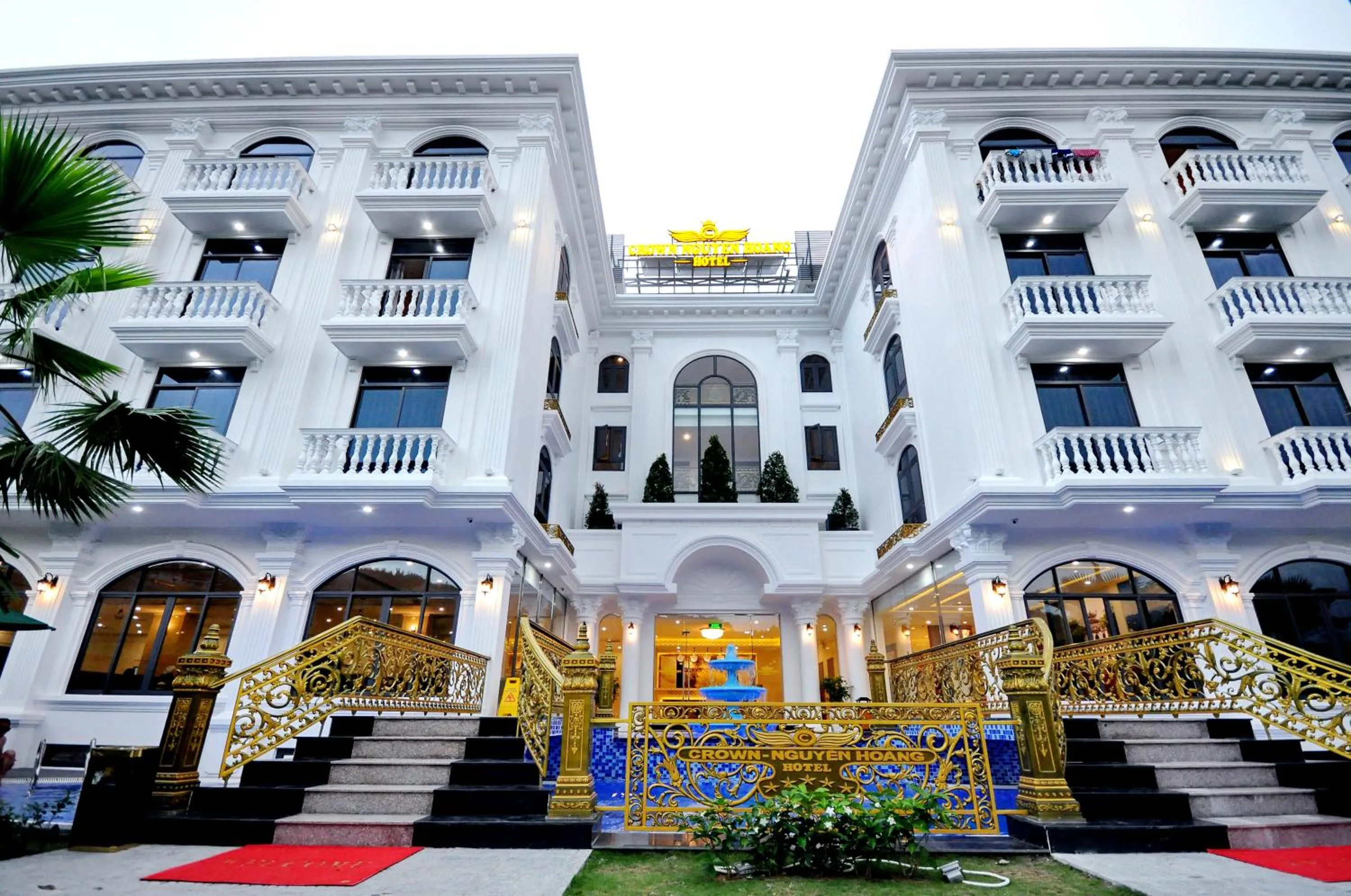 Property building in Crown Nguyen Hoang Hotel