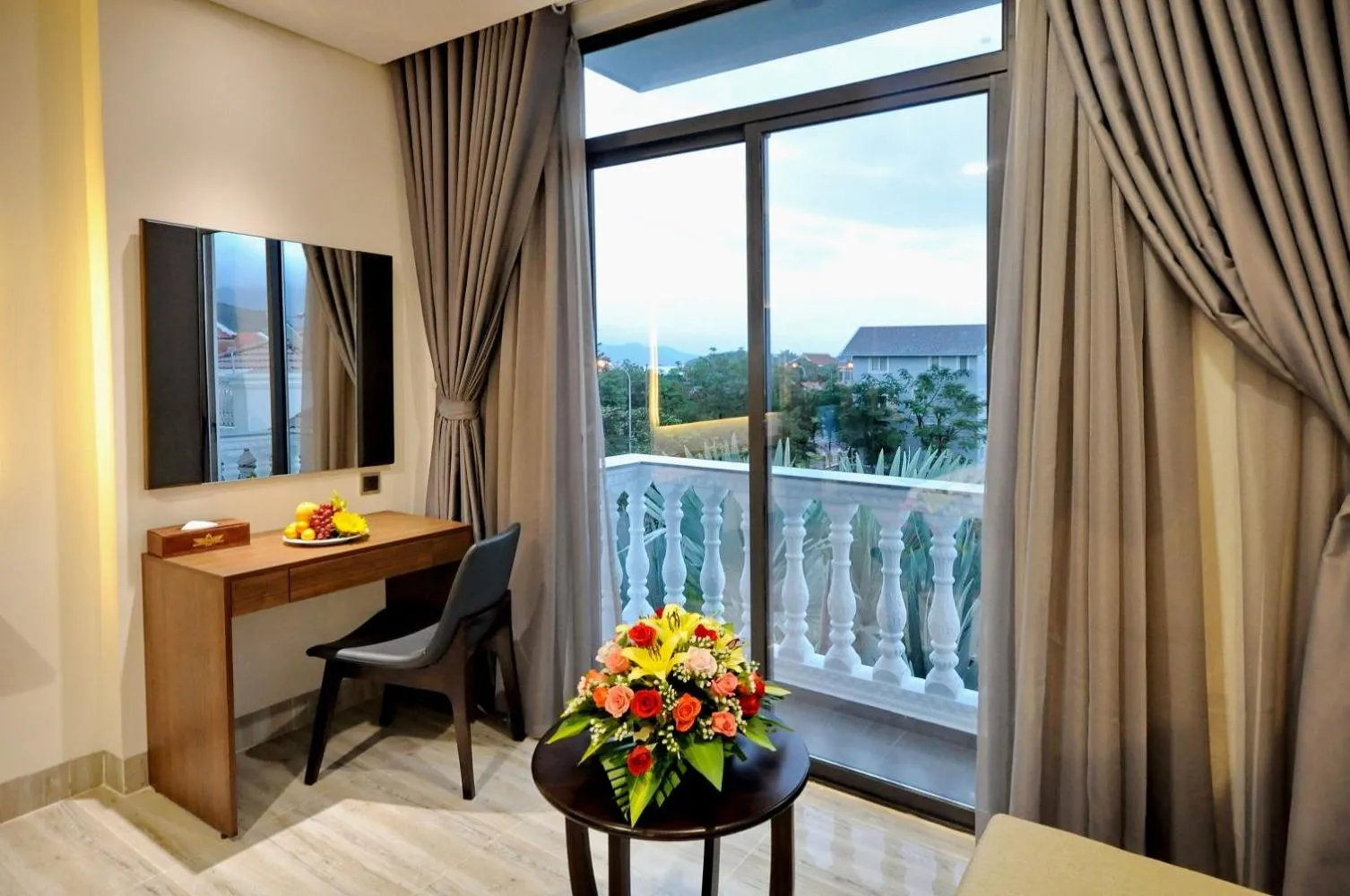 Natural landscape in Crown Nguyen Hoang Hotel