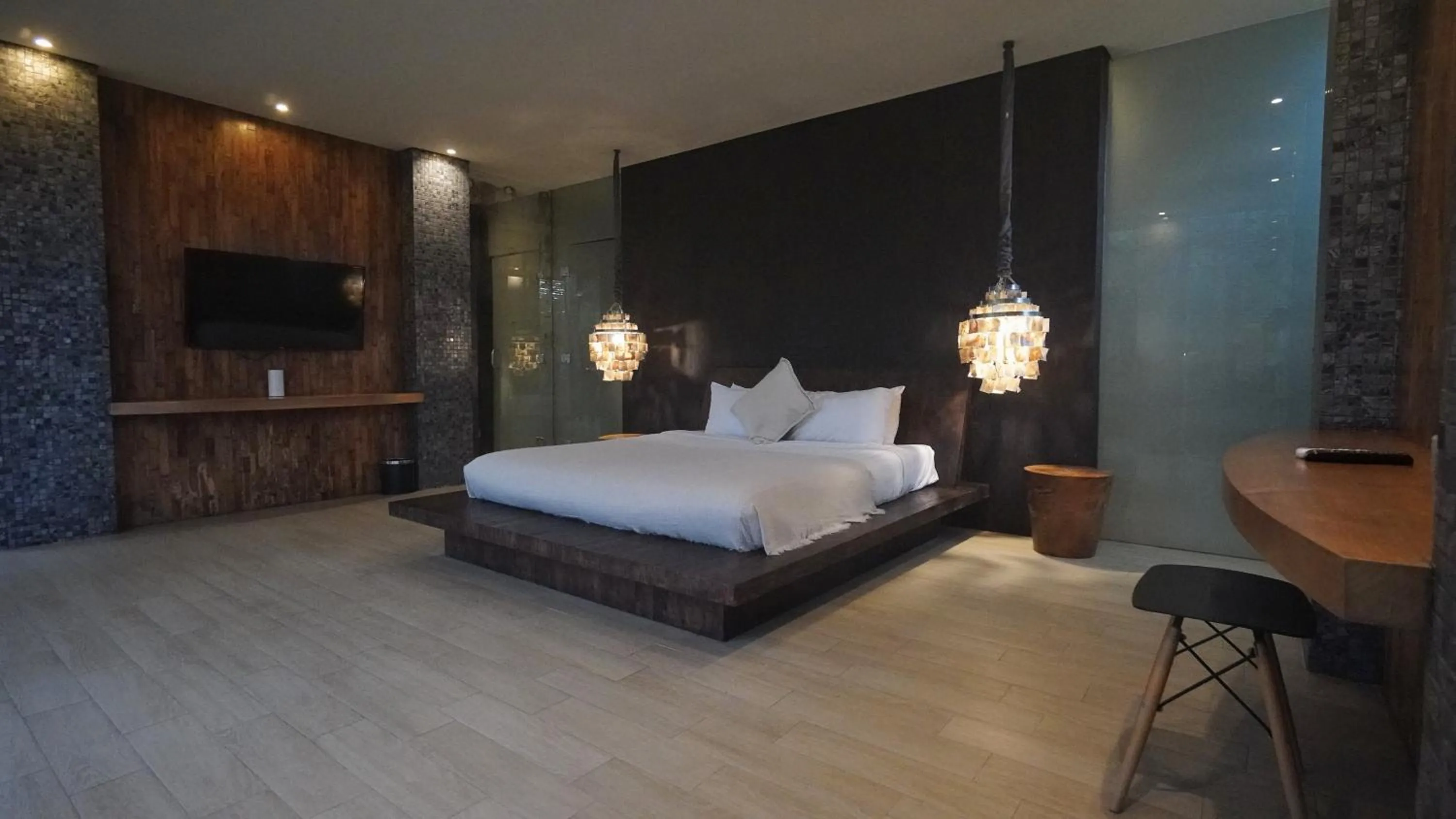 Bed in Sandhya Villa Ubud