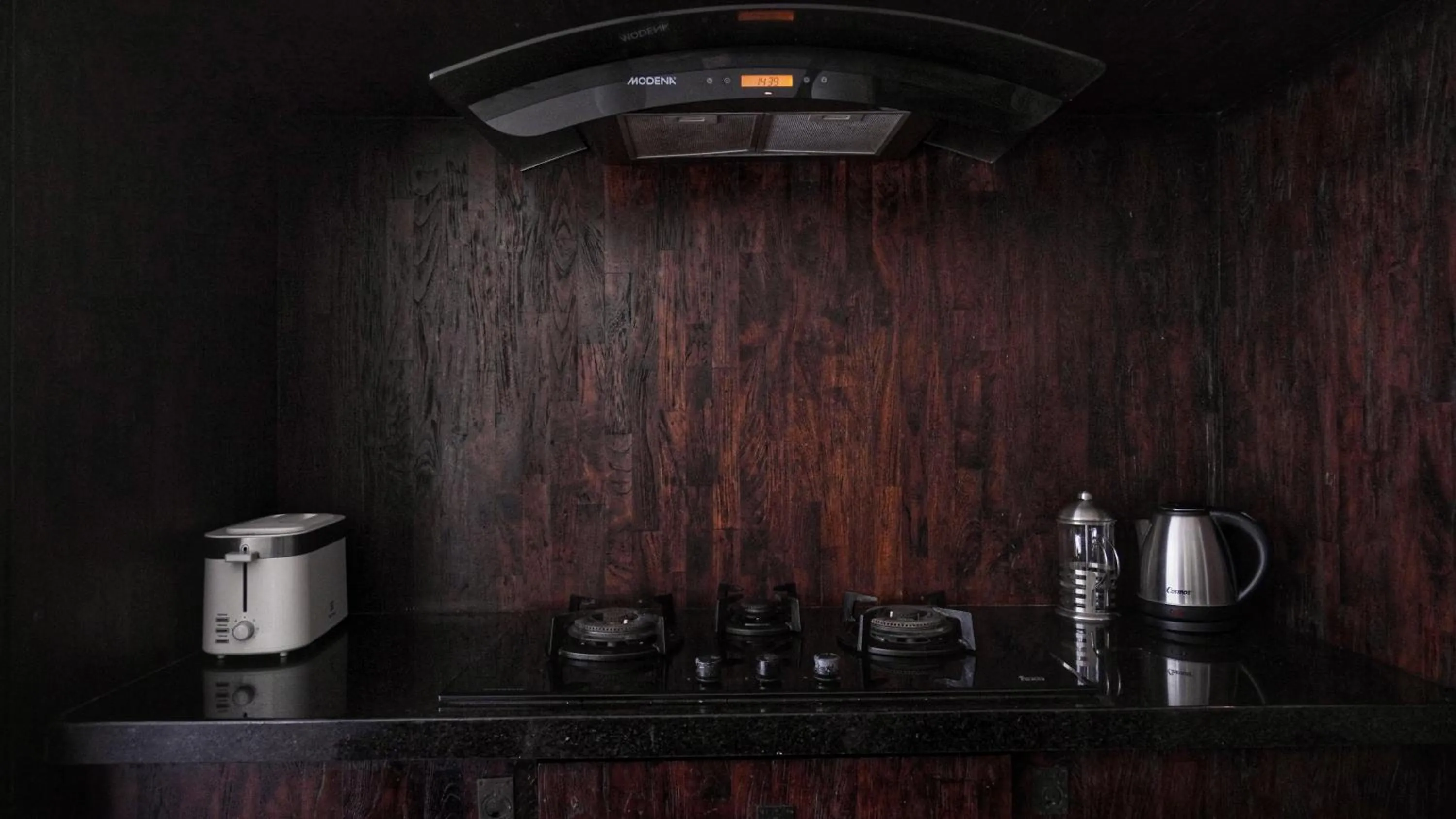 Kitchen or kitchenette in Sandhya Villa Ubud