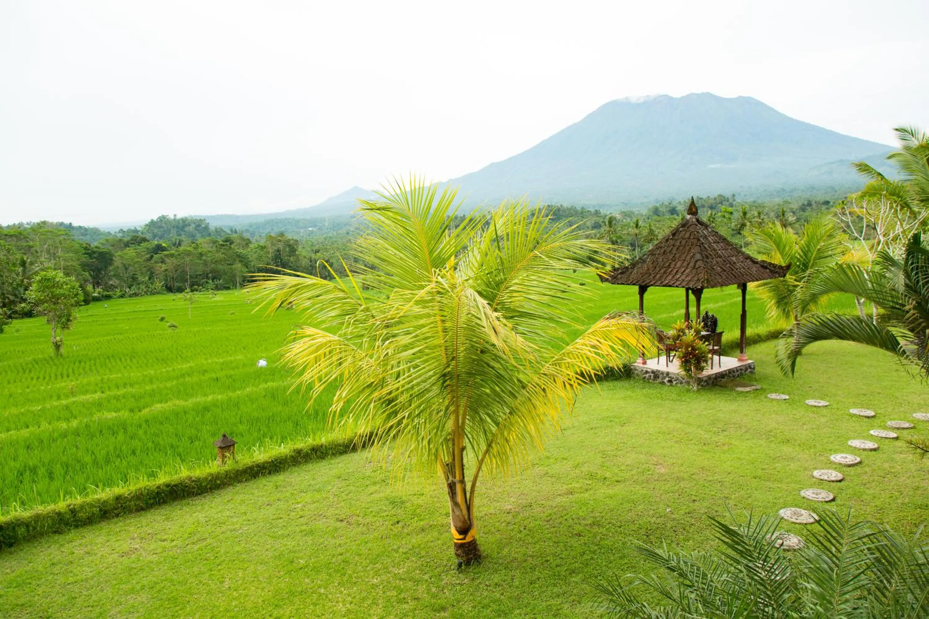 Garden in Great Mountain Views Villa Resort