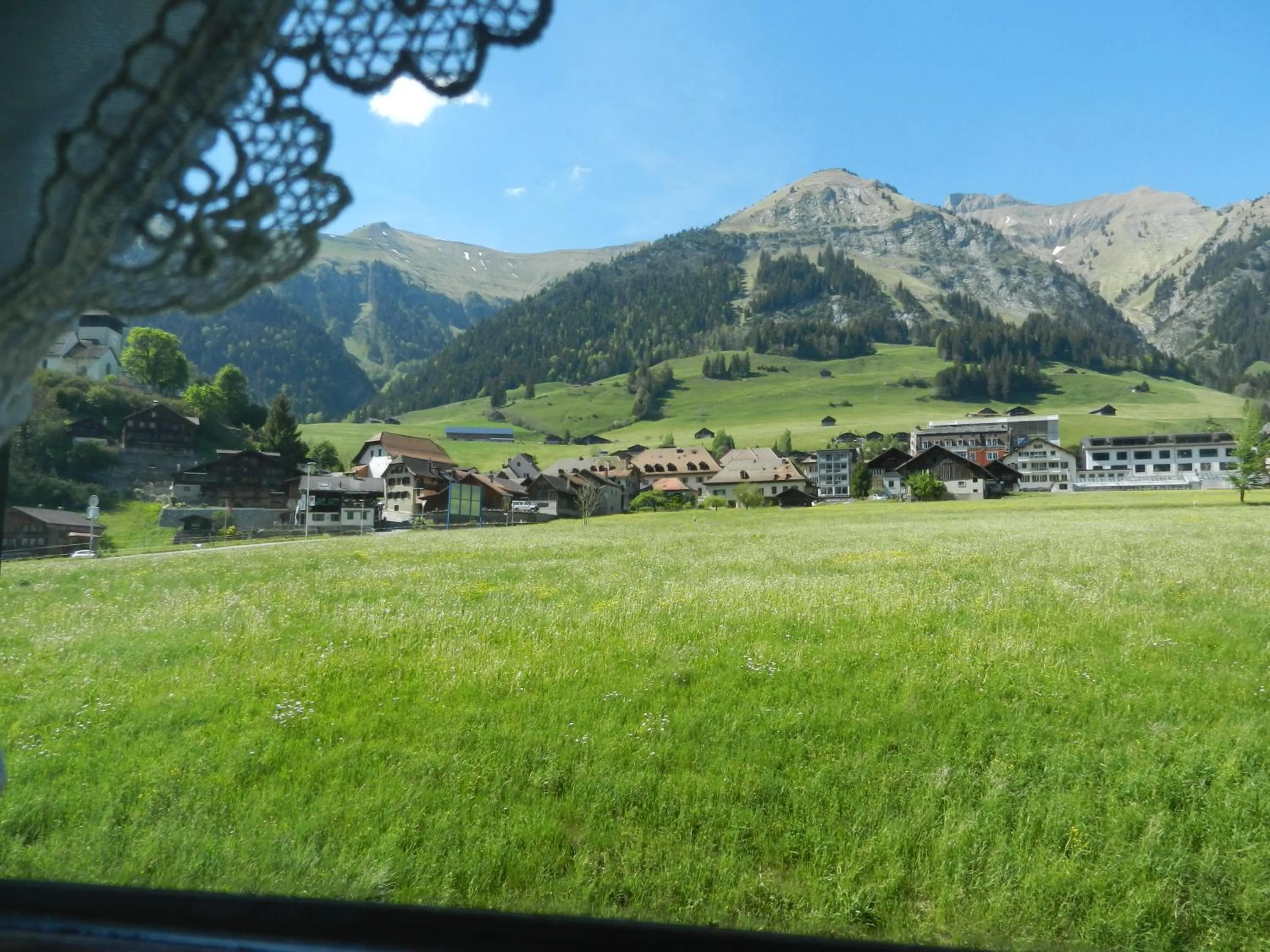 Mountain view in Hotel Roc et Neige