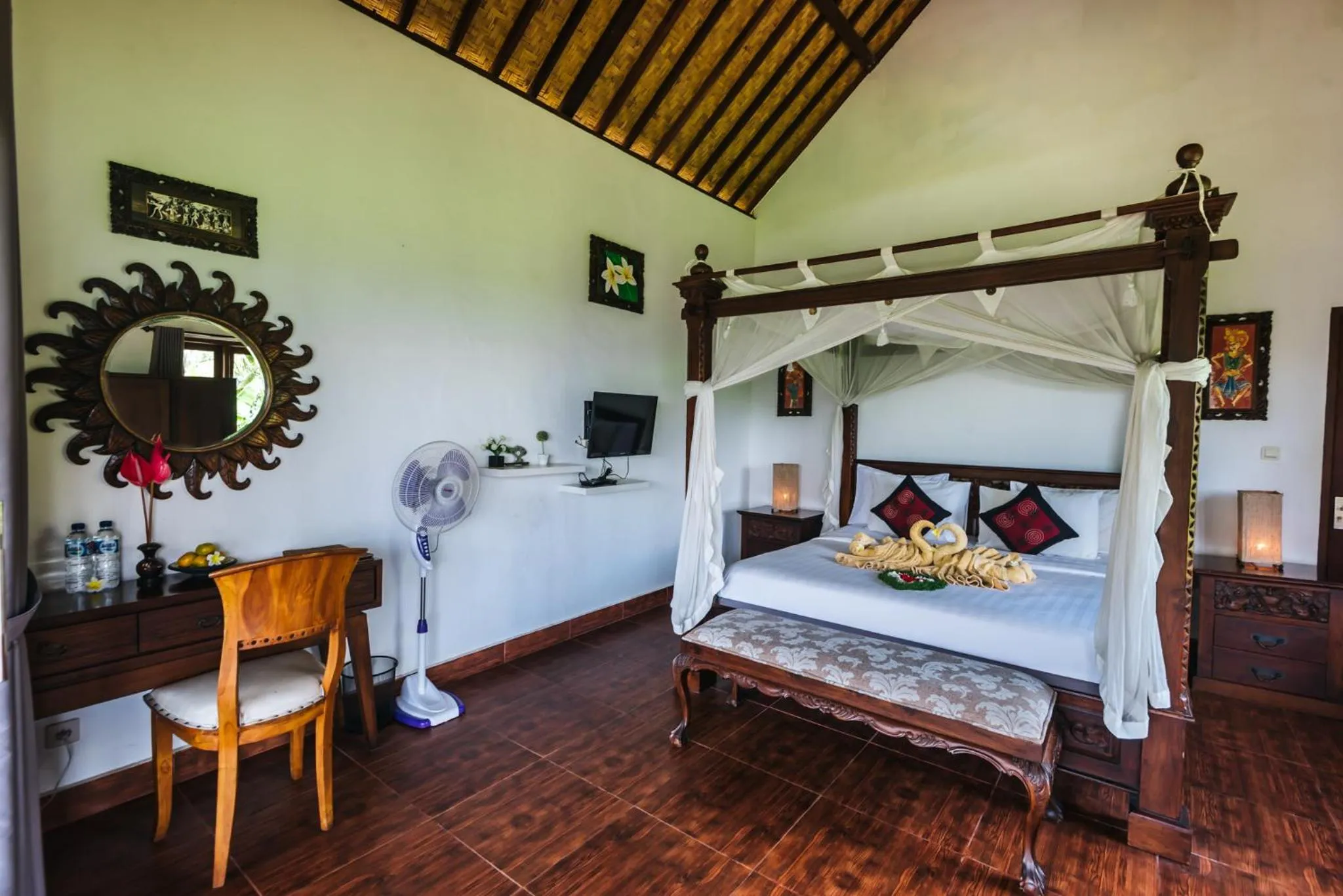 Bed in Arta Nadi Villa