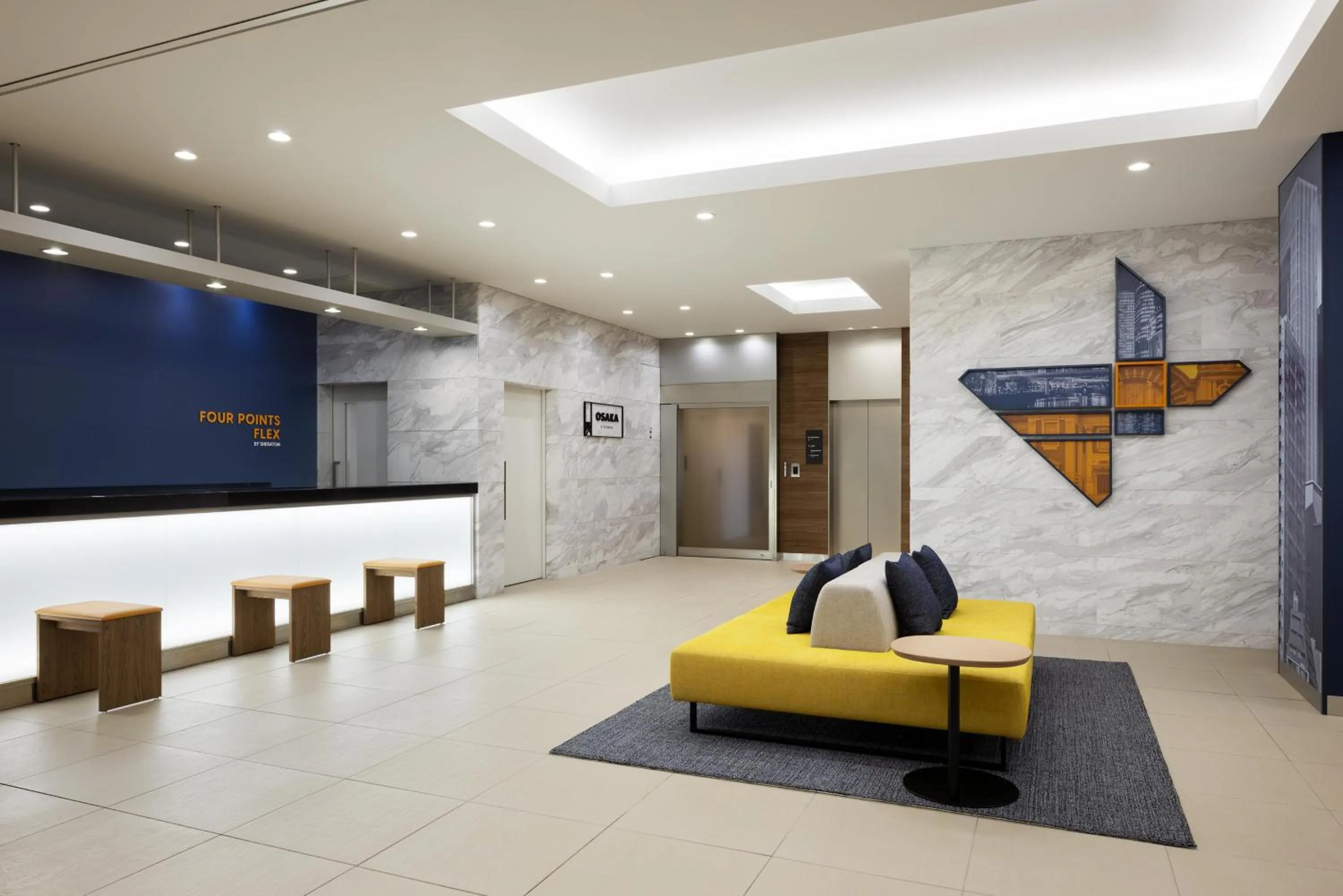 Lobby or reception in Four Points Flex by Sheraton Osaka Kitahama