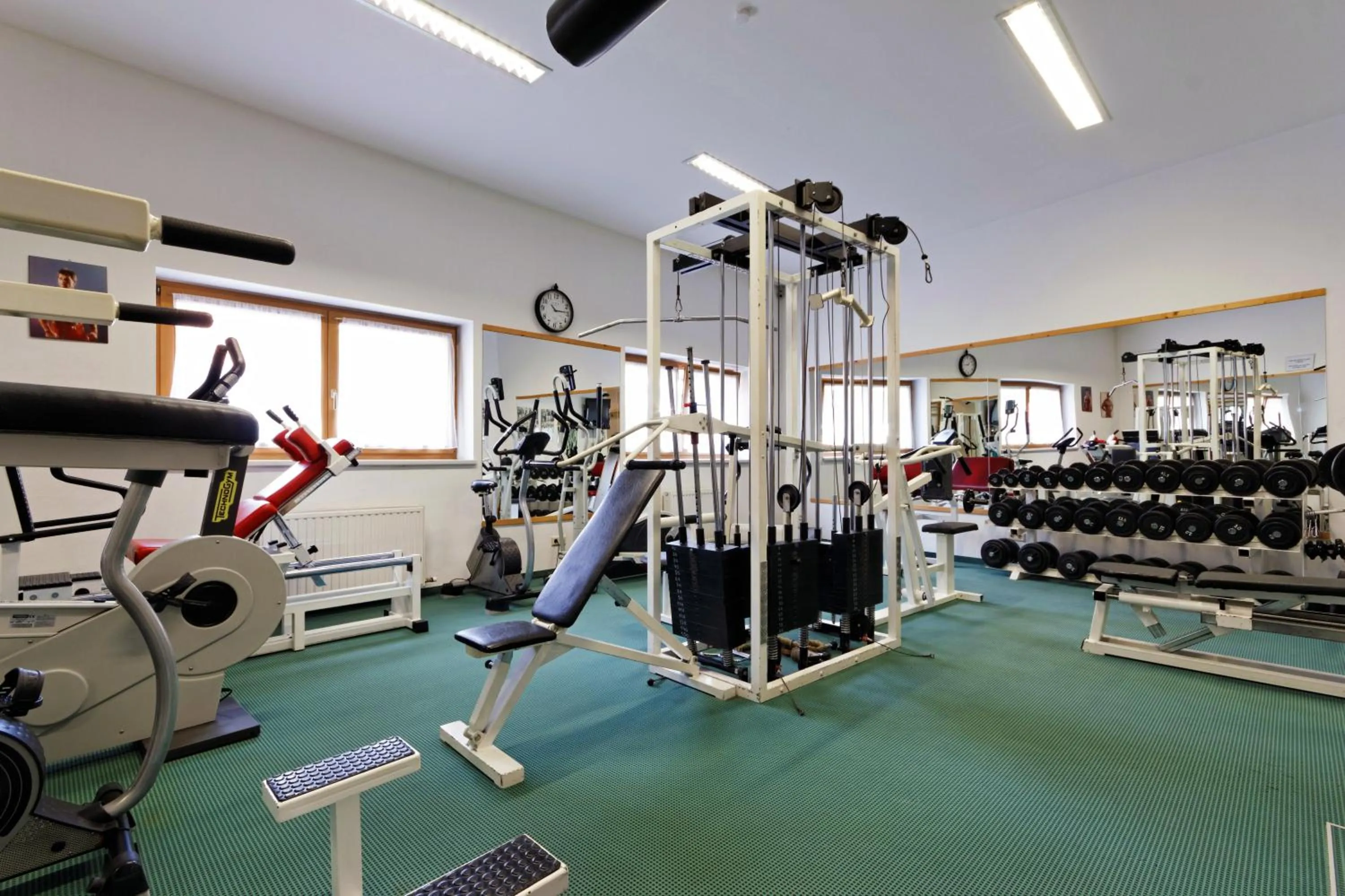 Fitness centre/facilities in Hotel Römerhof