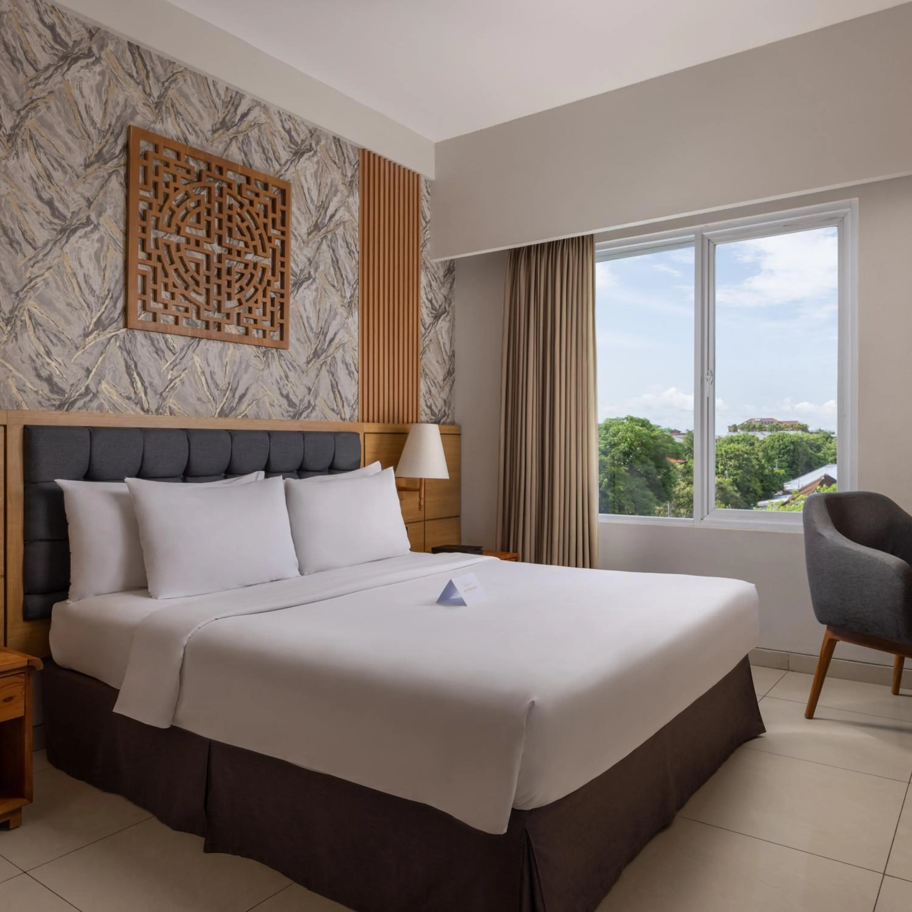 Bed in Crystalkuta Hotel - Bali