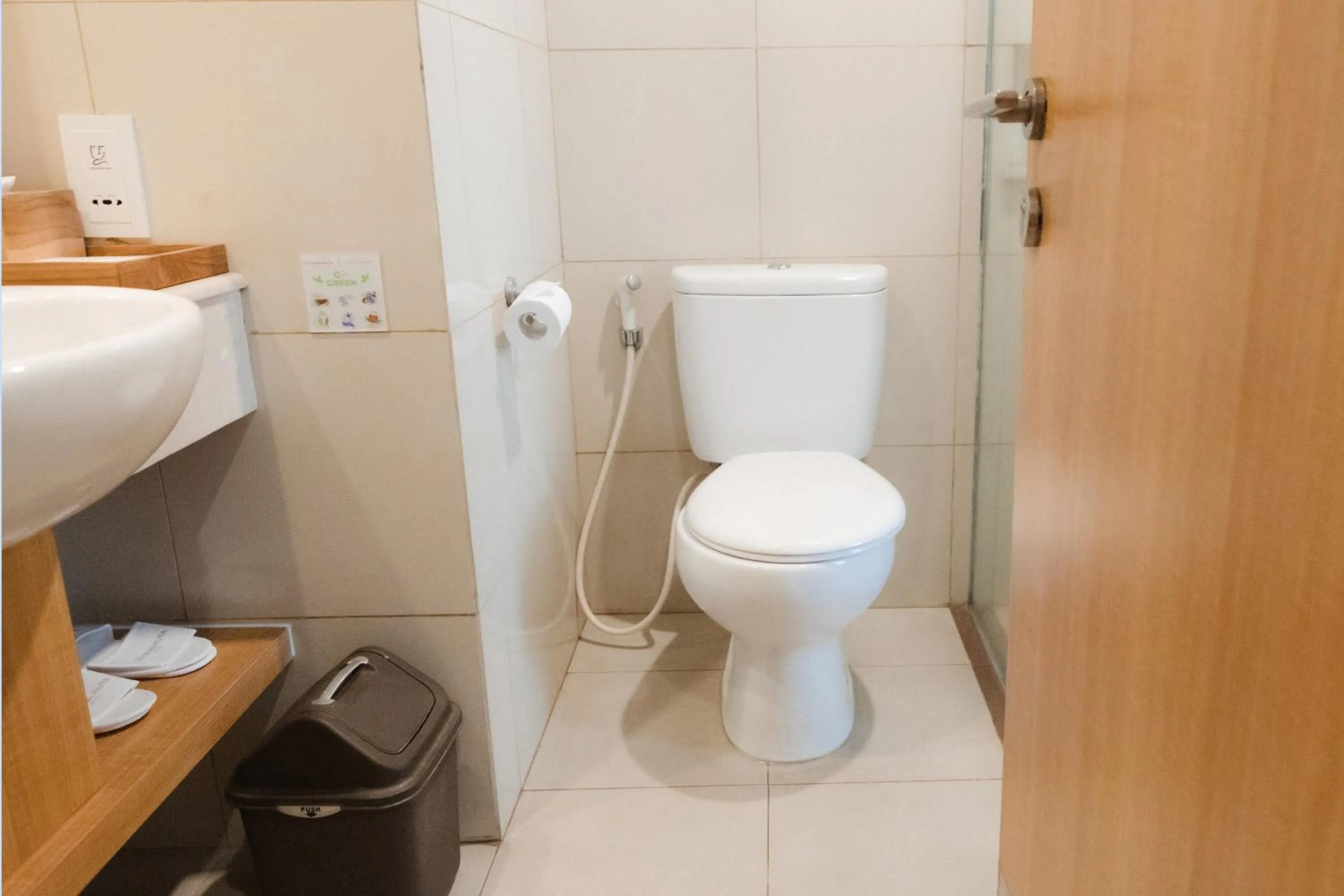 Toilet in Crystalkuta Hotel - Bali