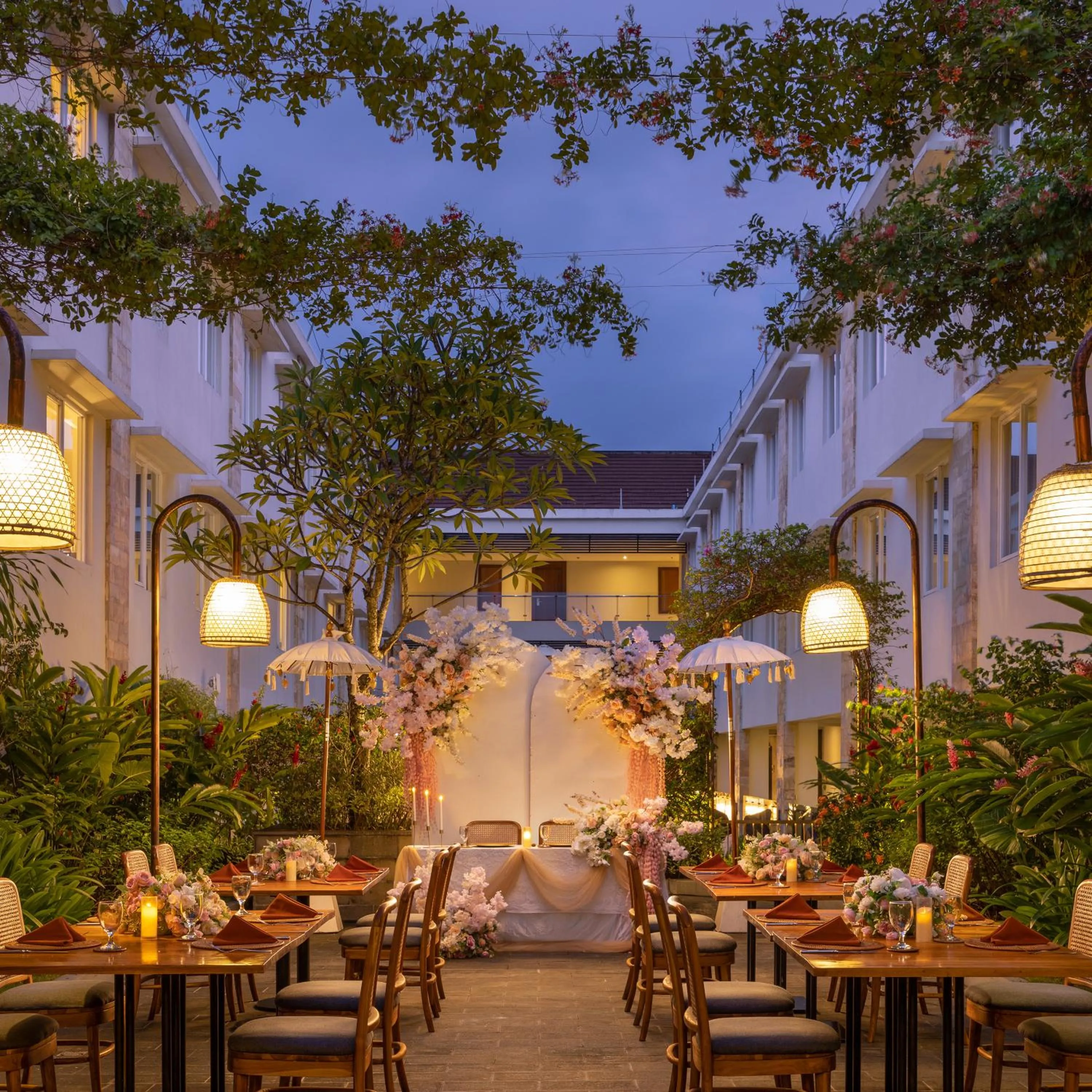 Decorative detail in Crystalkuta Hotel - Bali