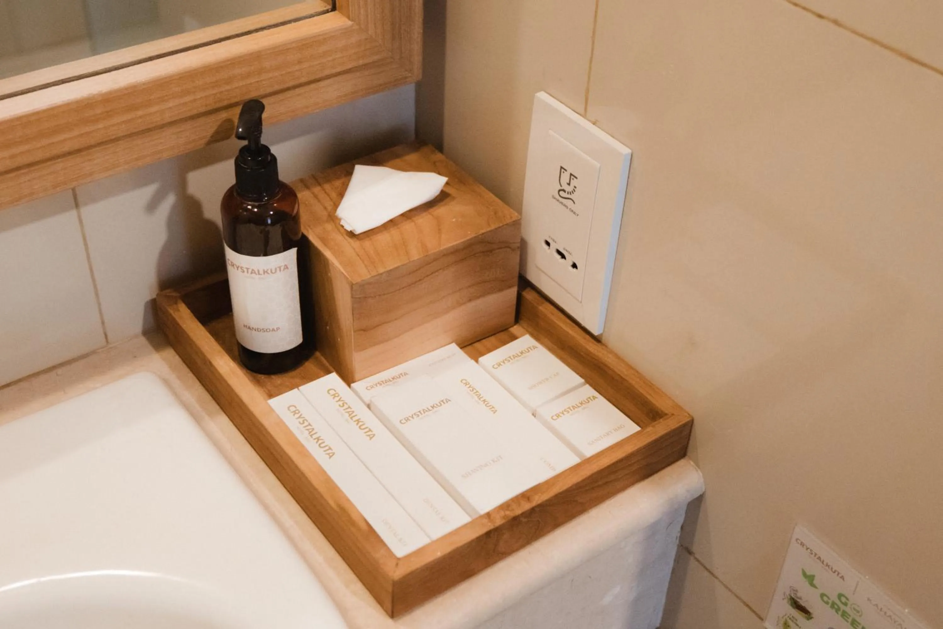 Bathroom in Crystalkuta Hotel - Bali