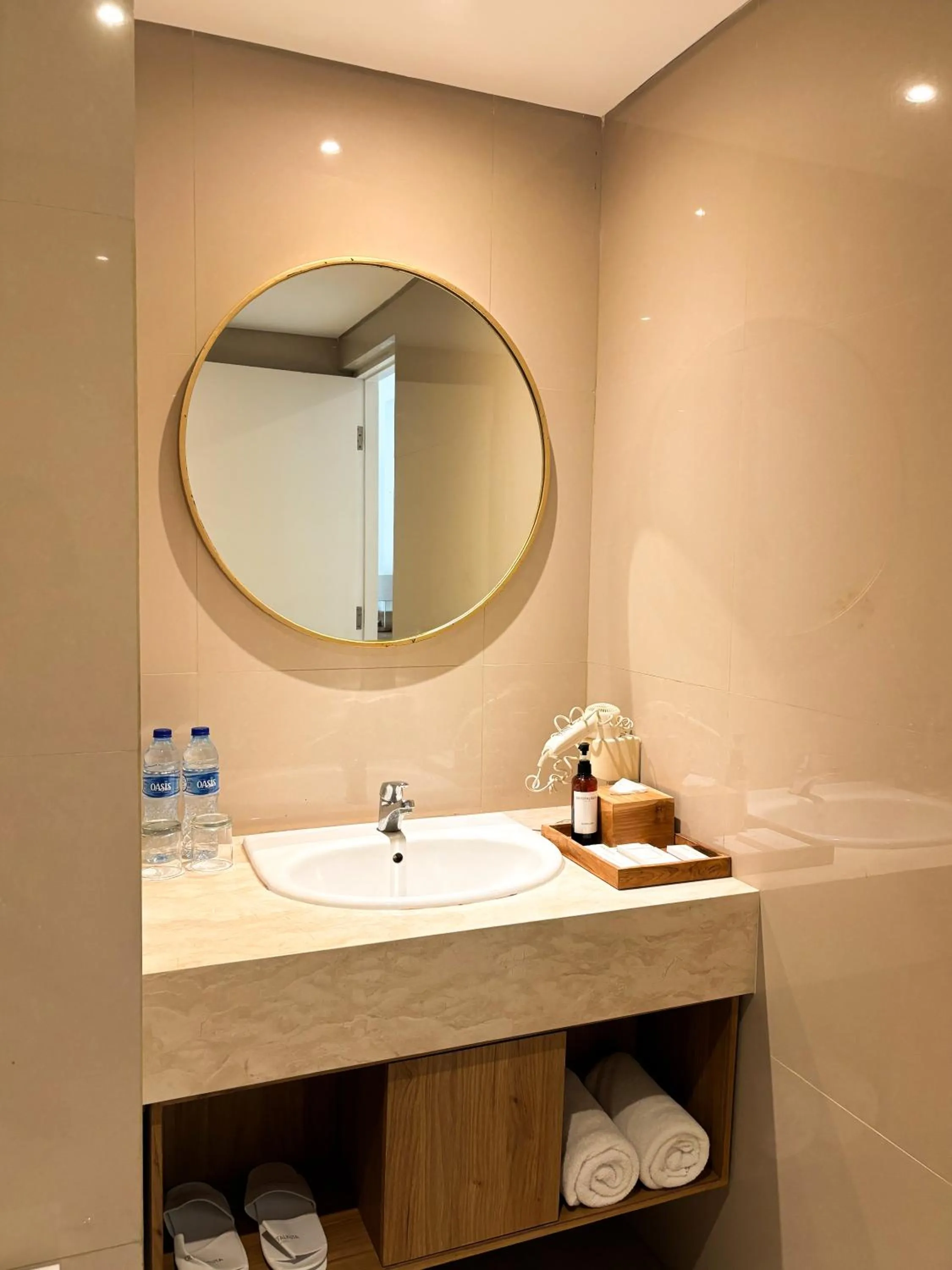 Bathroom in Crystalkuta Hotel - Bali