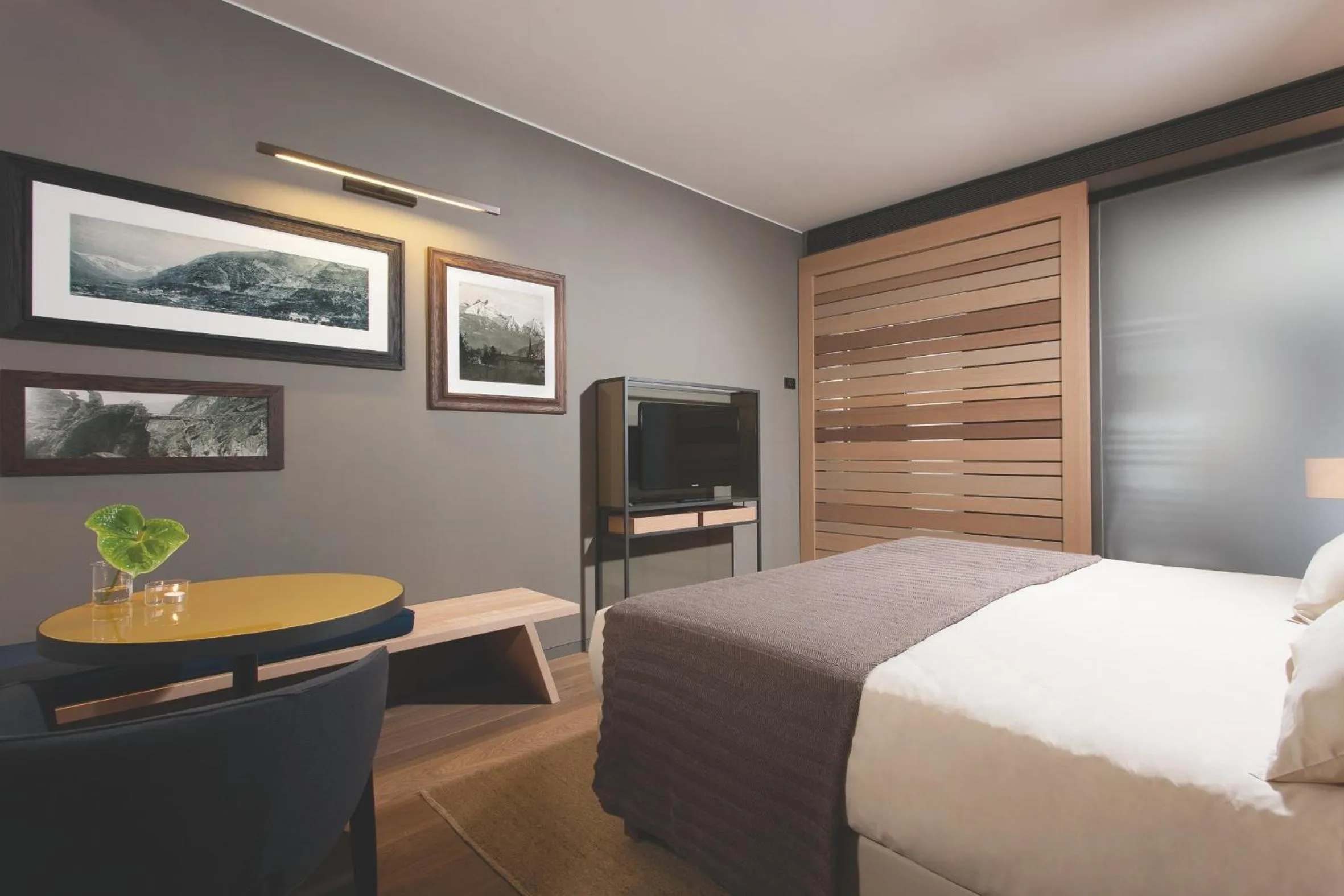 TV and multimedia, Bed in Parc Hotel Billia