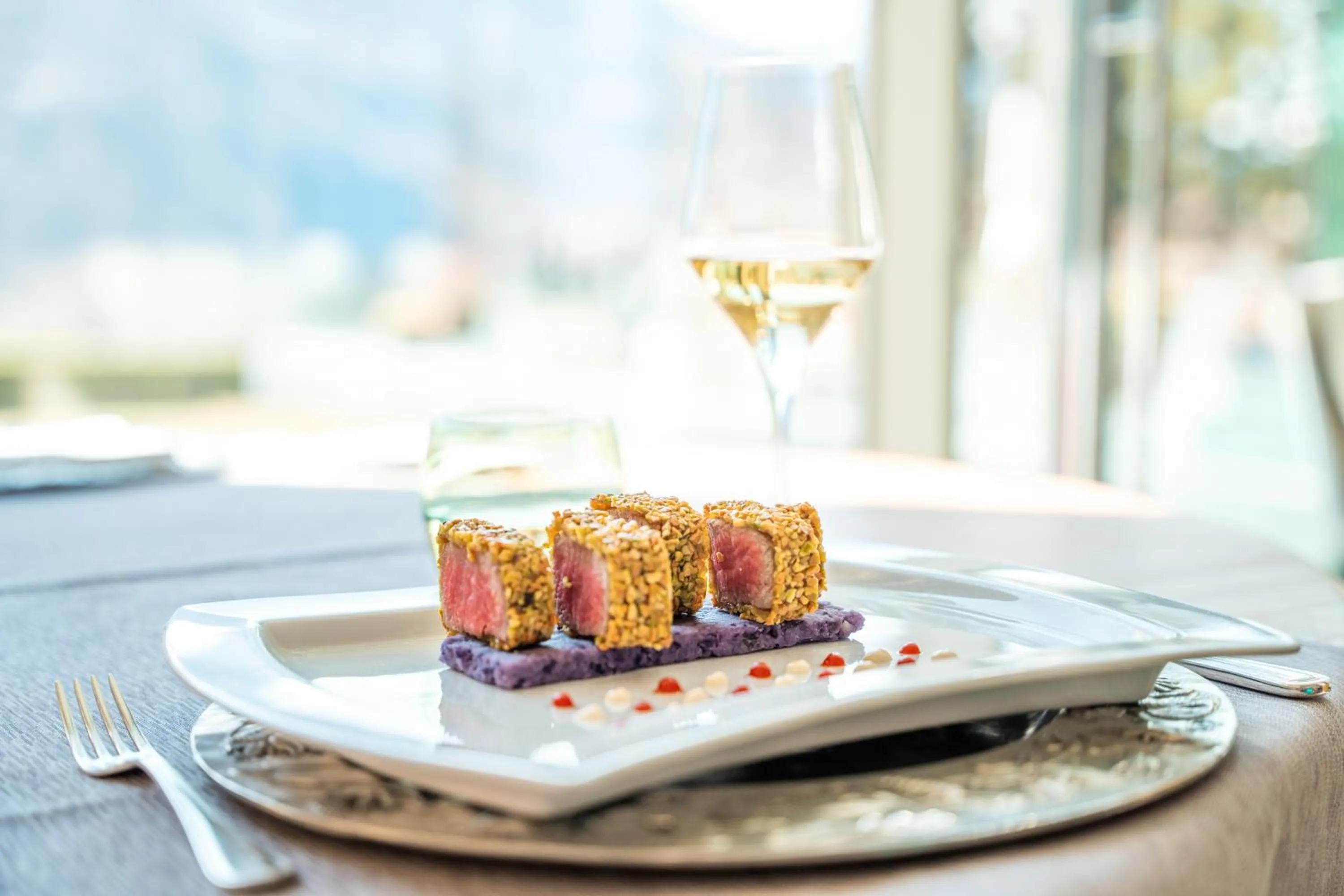 Restaurant/places to eat in Parc Hotel Billia