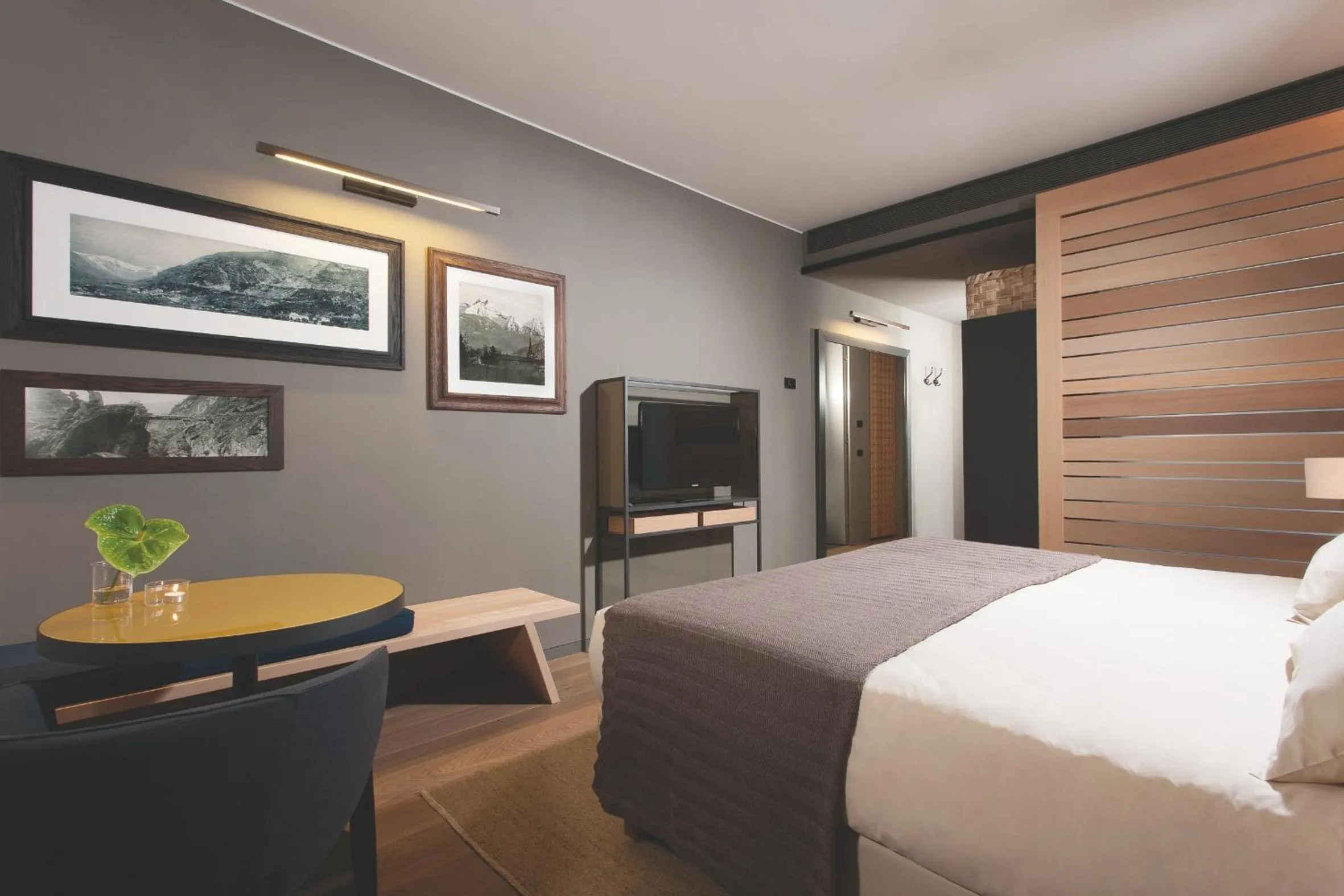 TV and multimedia, Bed in Parc Hotel Billia