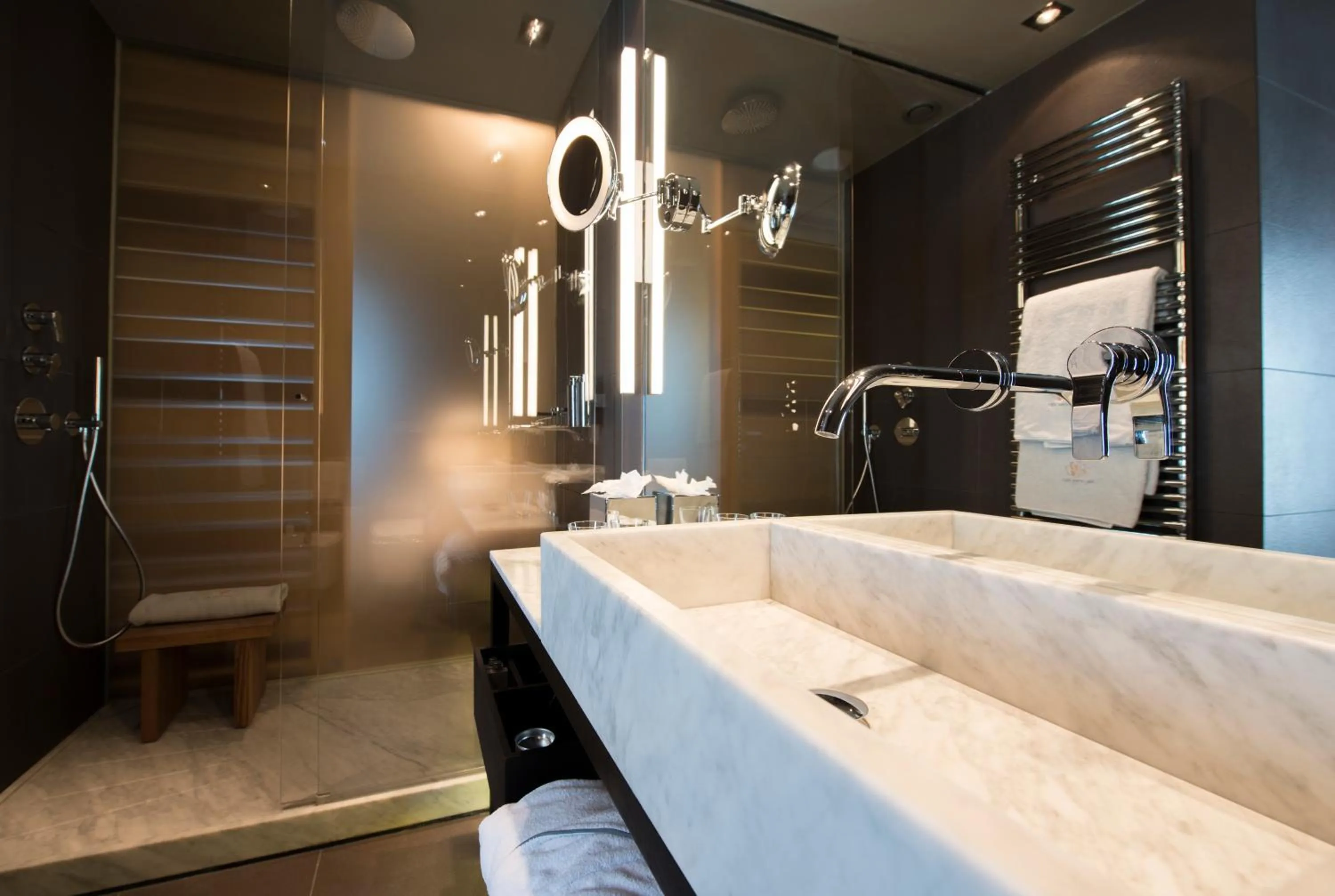 Bathroom in Parc Hotel Billia