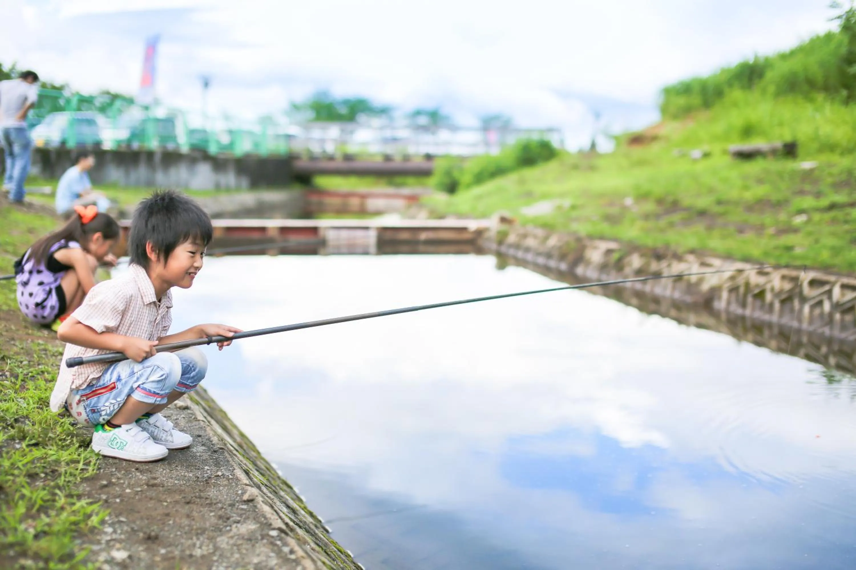 Fishing in New Greenpia Tsunan