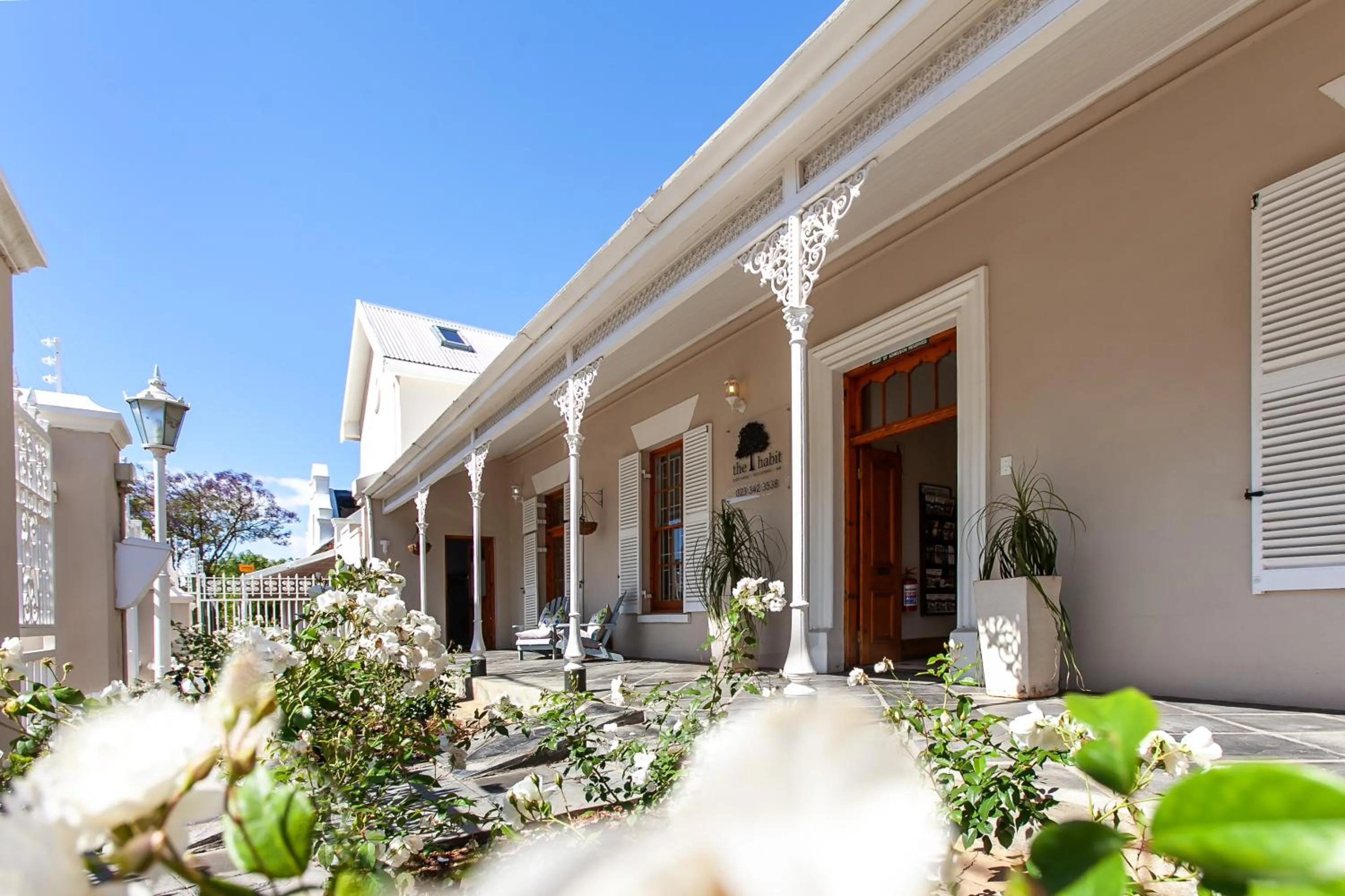 Facade/entrance in The Habit Guesthouse