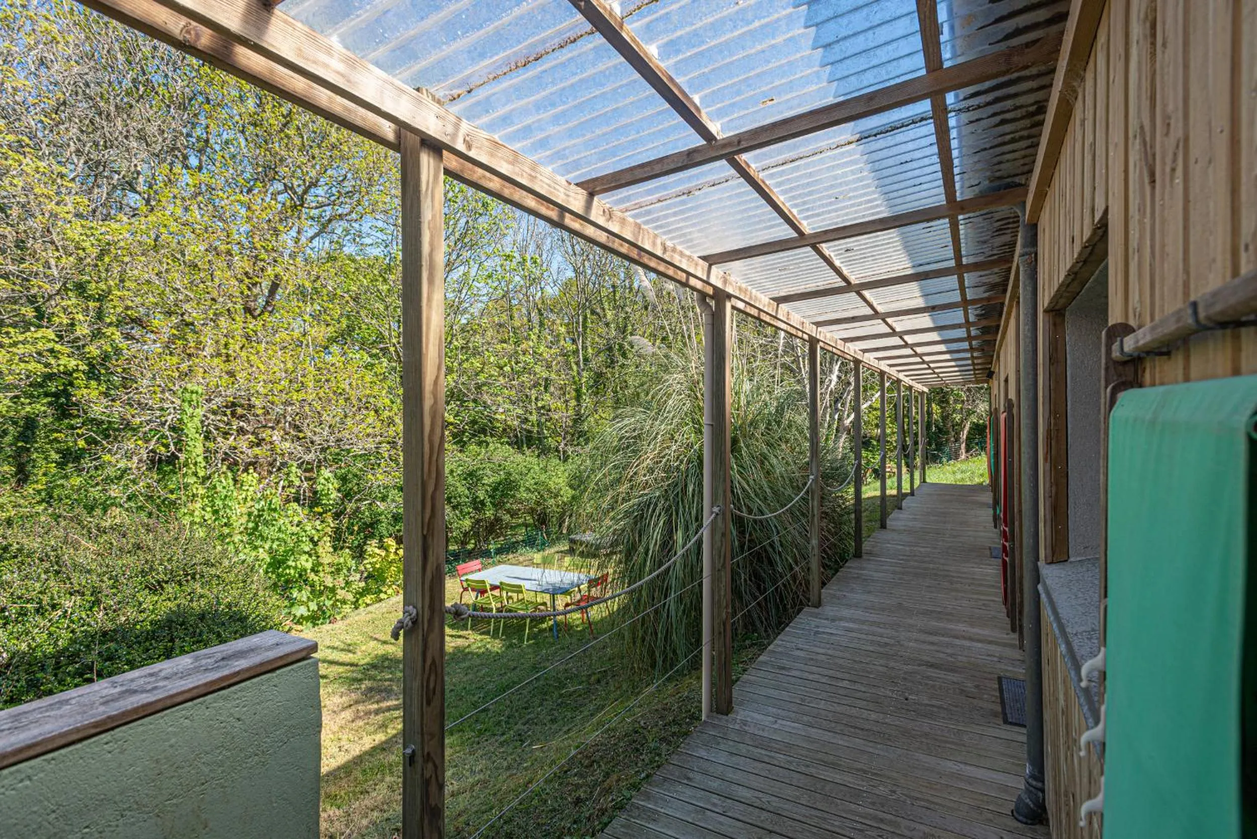 Balcony/Terrace in Hôtel Naéco Audierne