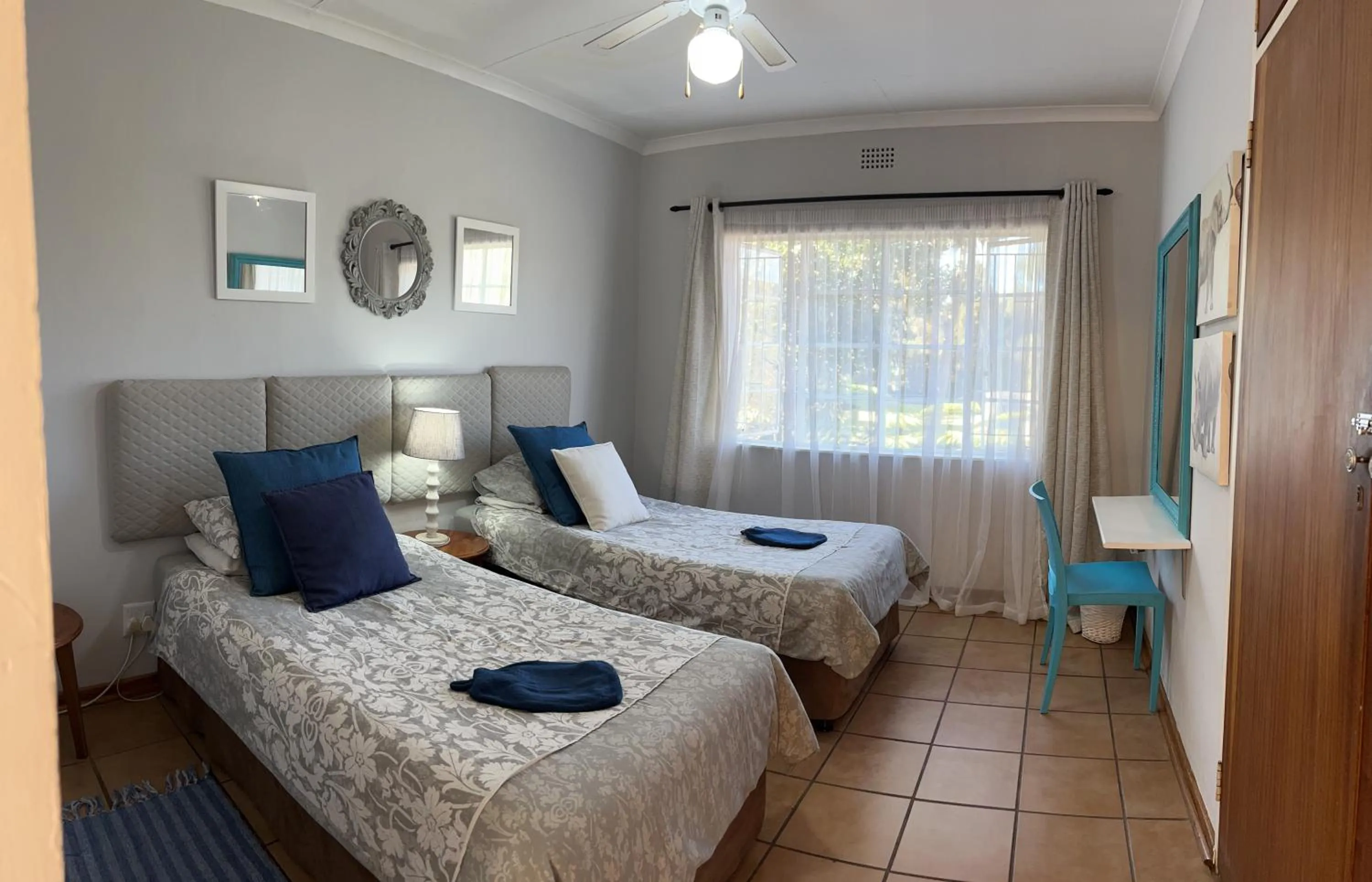 Bed in Sabie Self Catering Apartments