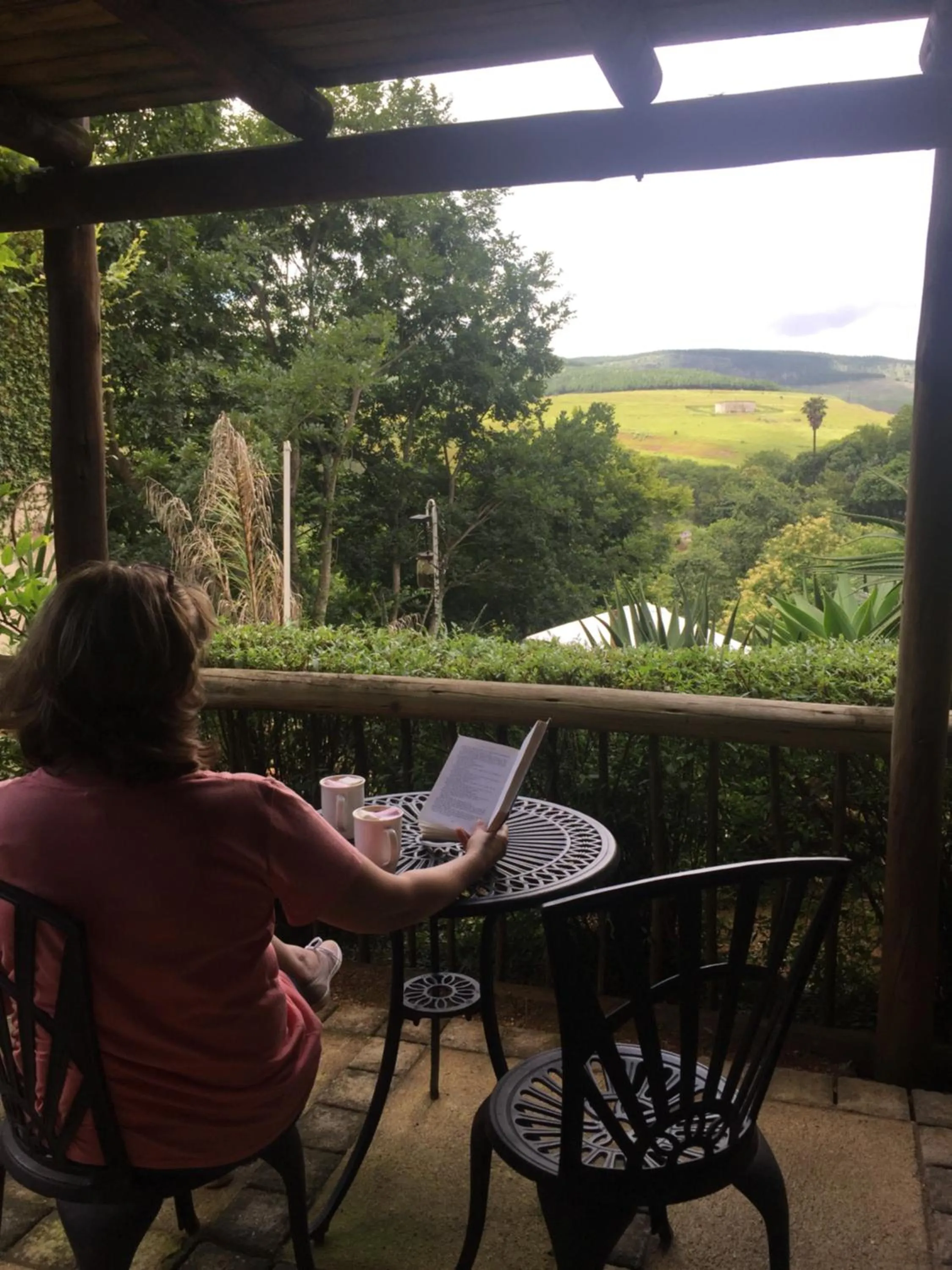 Patio in Sabie Self Catering Apartments