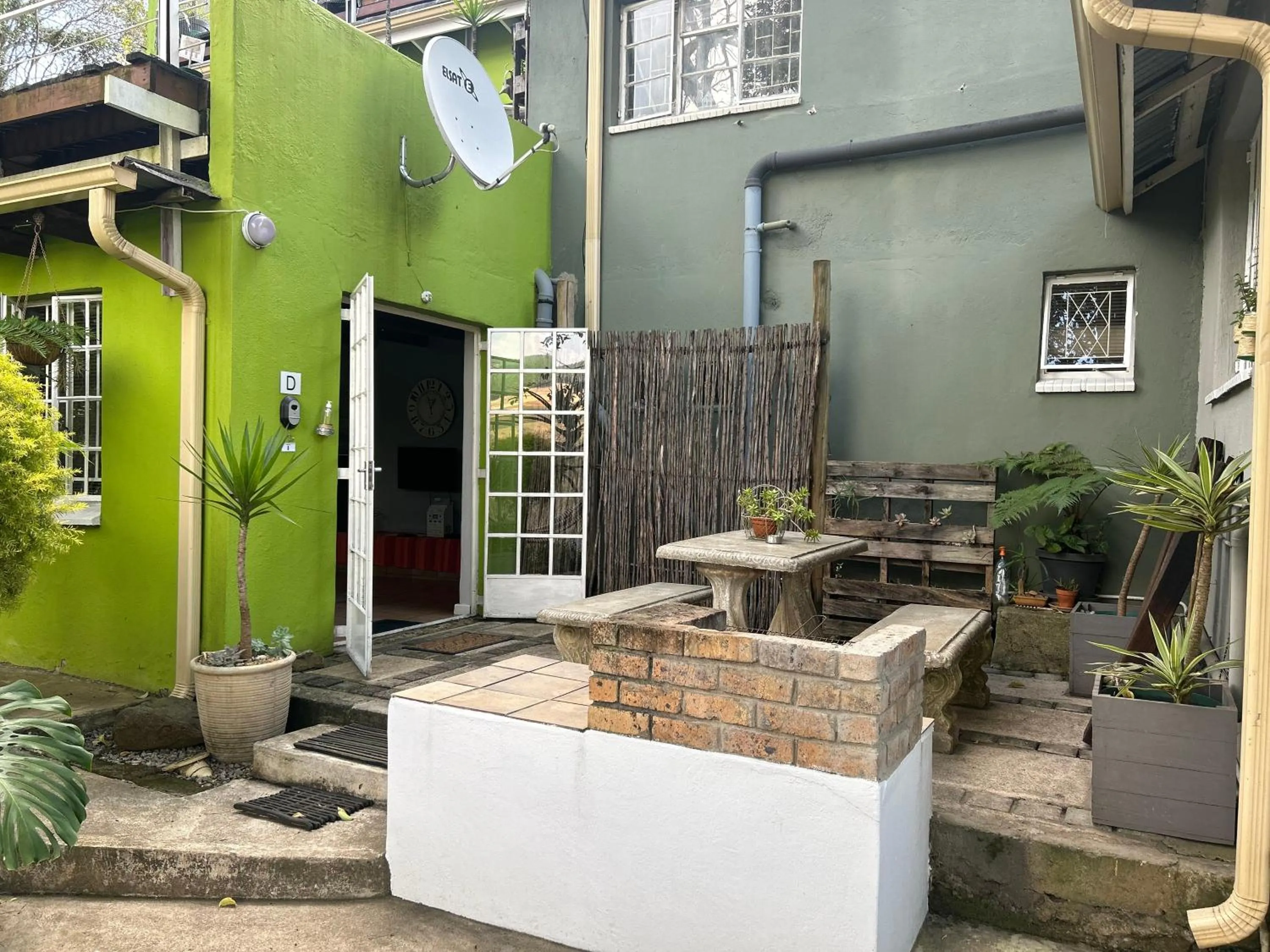 Patio in Sabie Self Catering Apartments