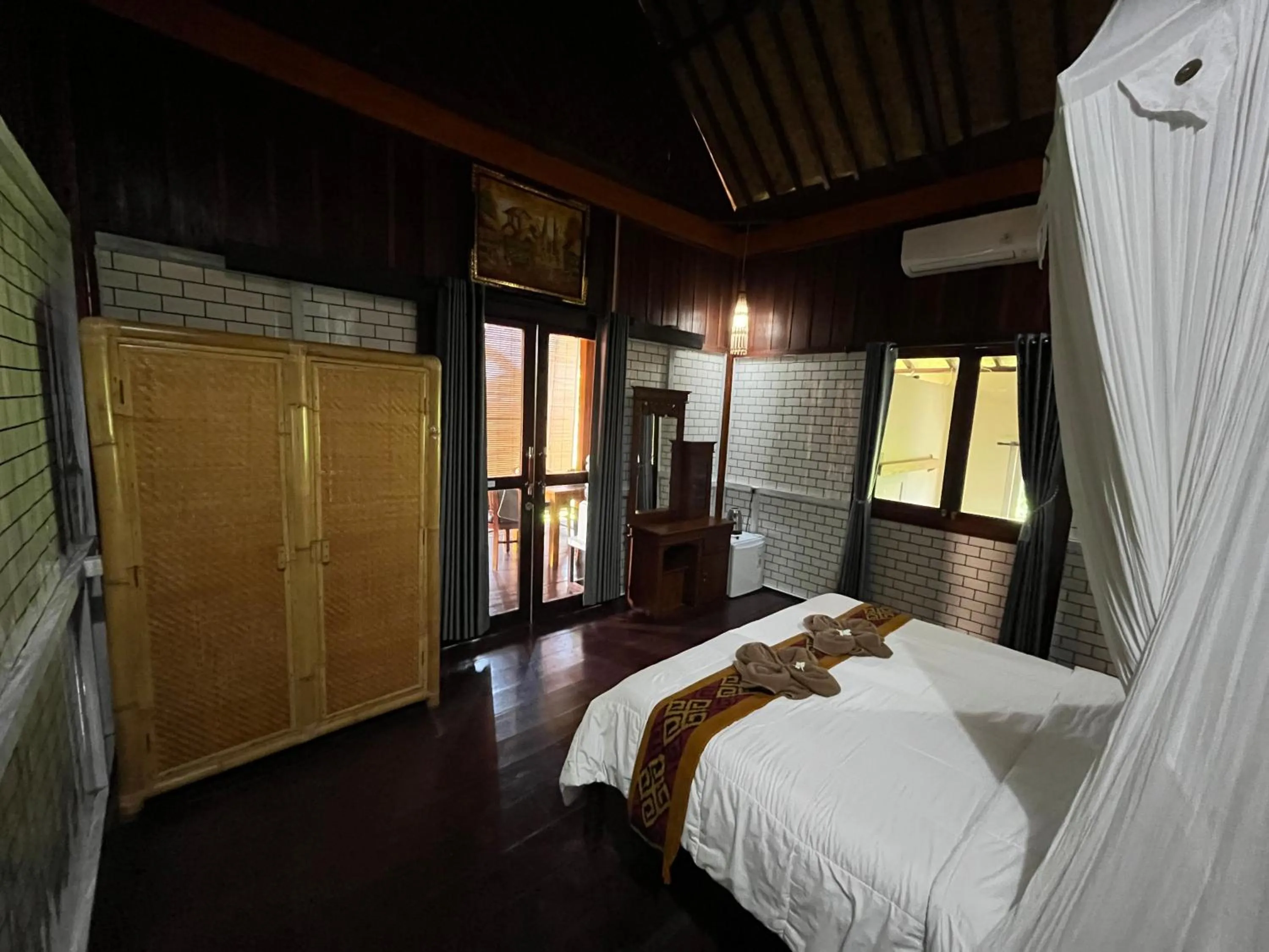 Bed in Khrisna Hs and Cottages