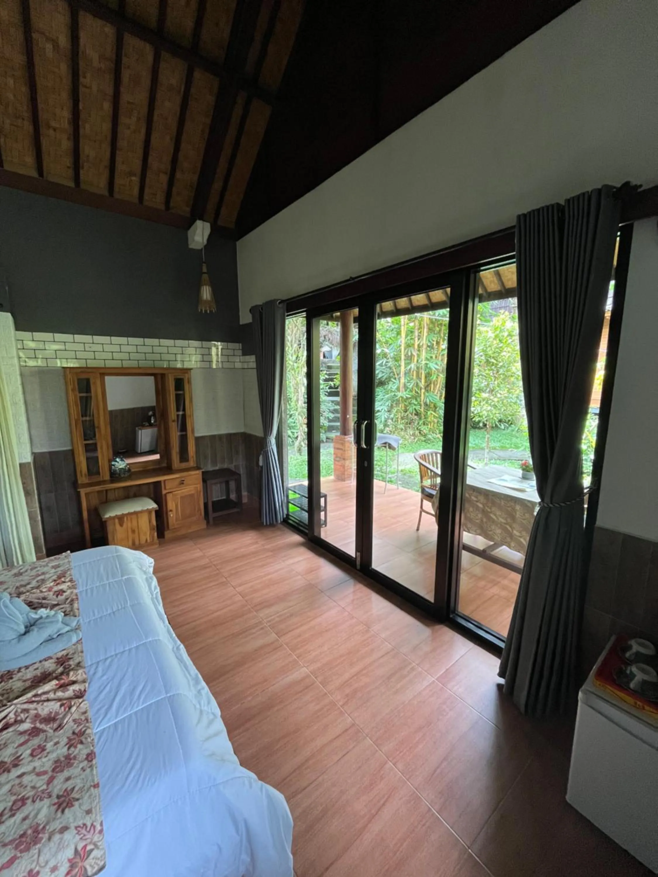 Bed in Khrisna Hs and Cottages