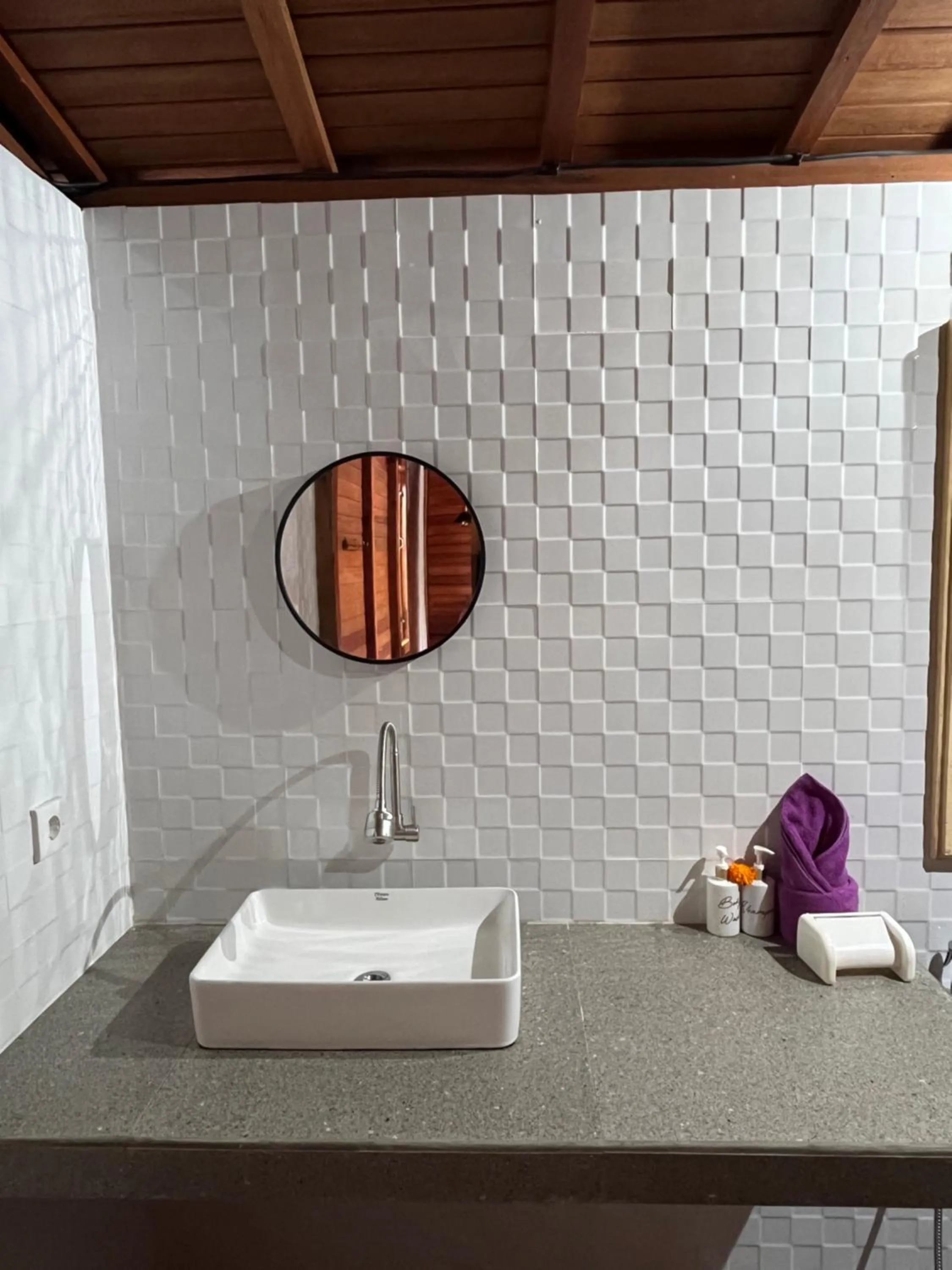 Bathroom in Khrisna Hs and Cottages