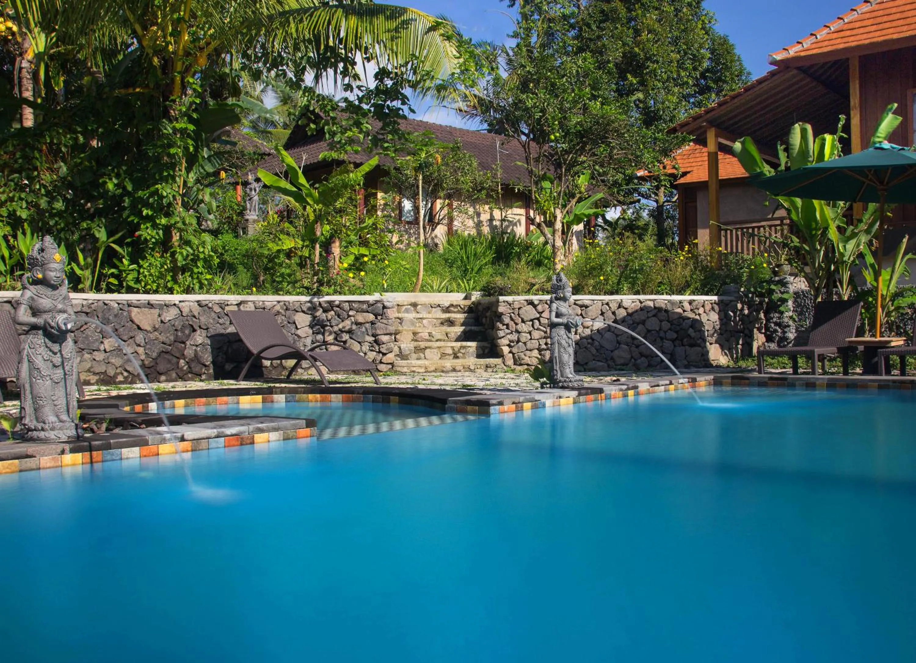 Swimming pool in Khrisna Hs and Cottages