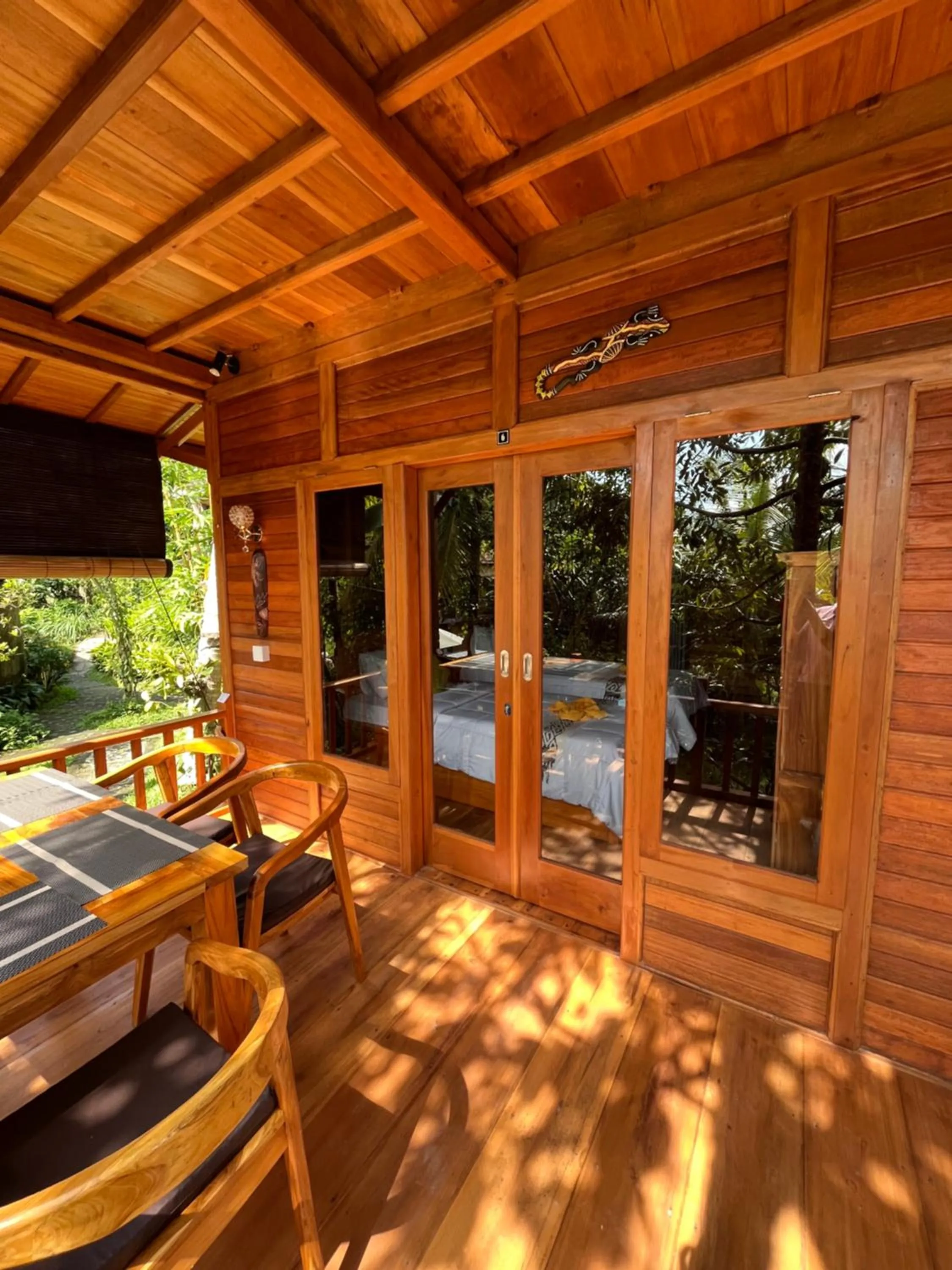 Patio in Khrisna Hs and Cottages