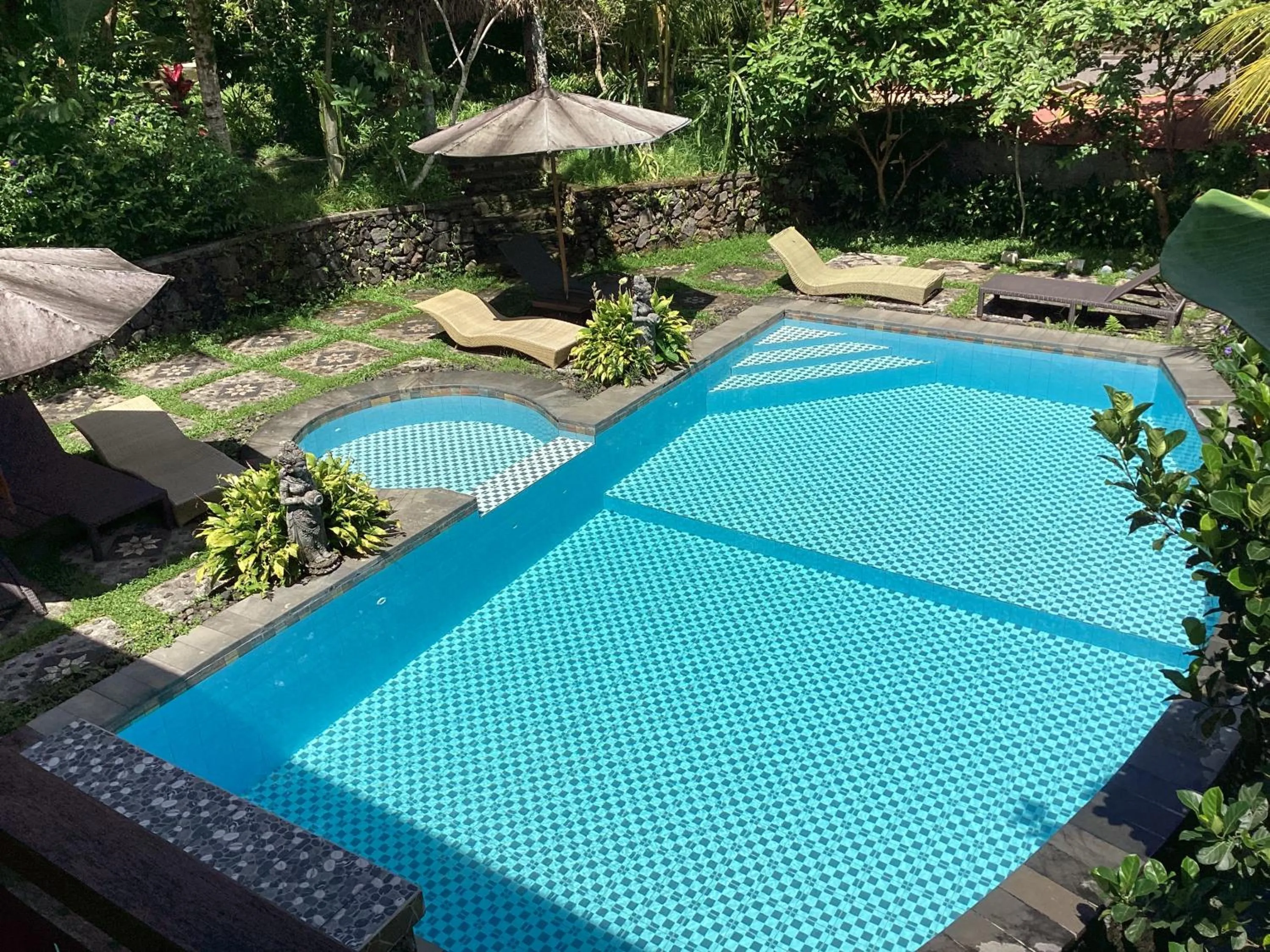 Pool view in Khrisna Hs and Cottages