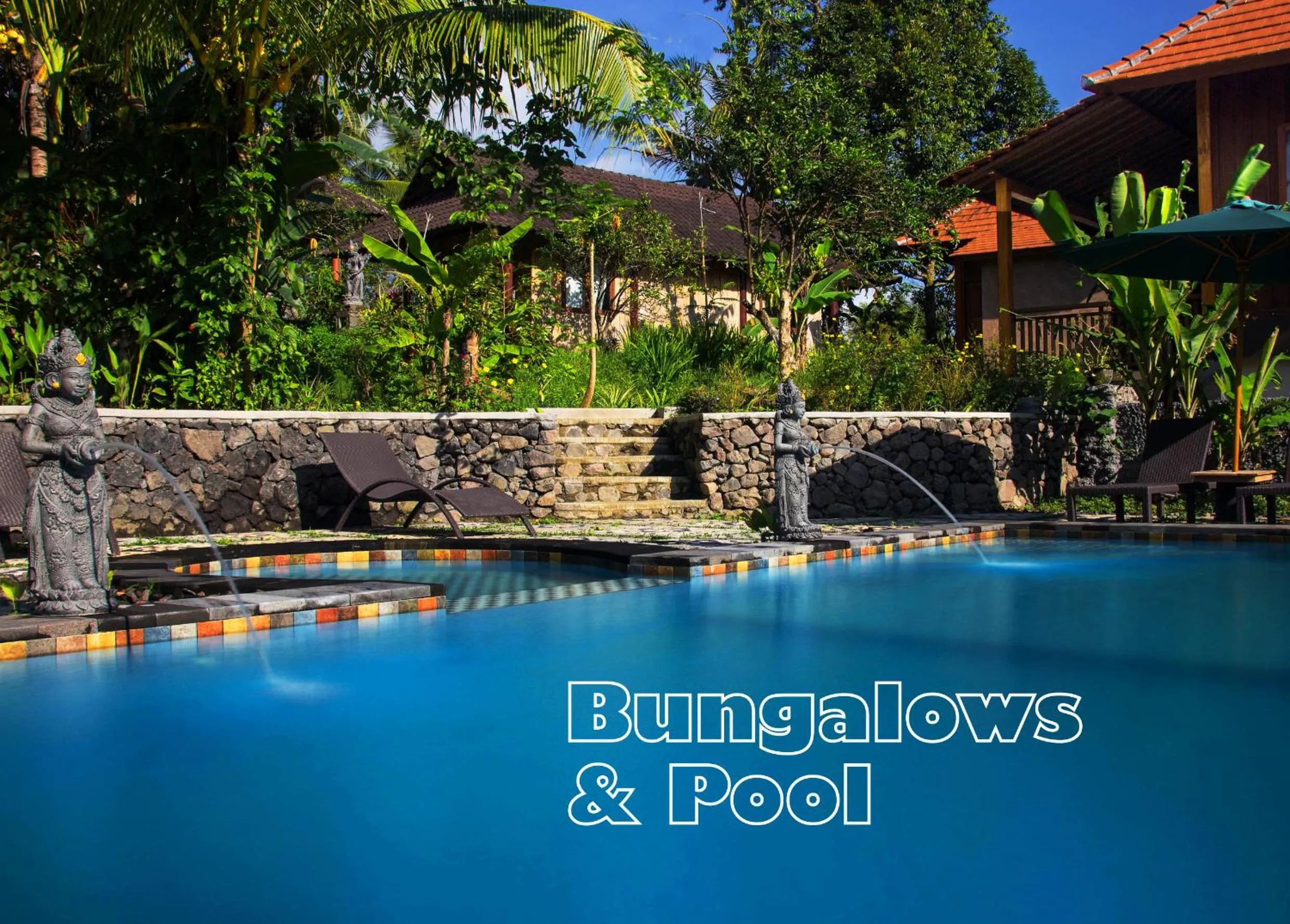 Swimming pool in Khrisna Hs and Cottages