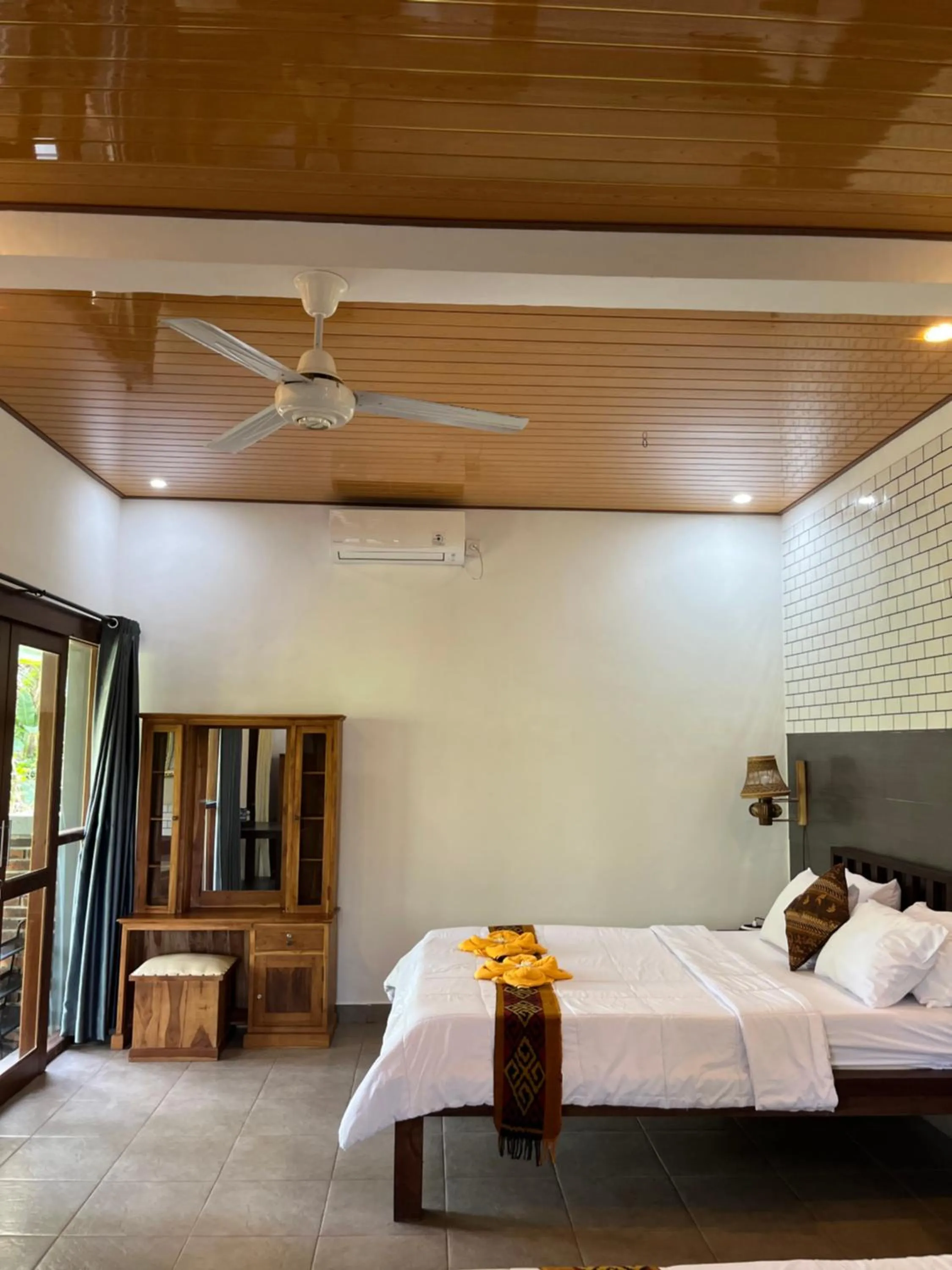 Bed in Khrisna Hs and Cottages