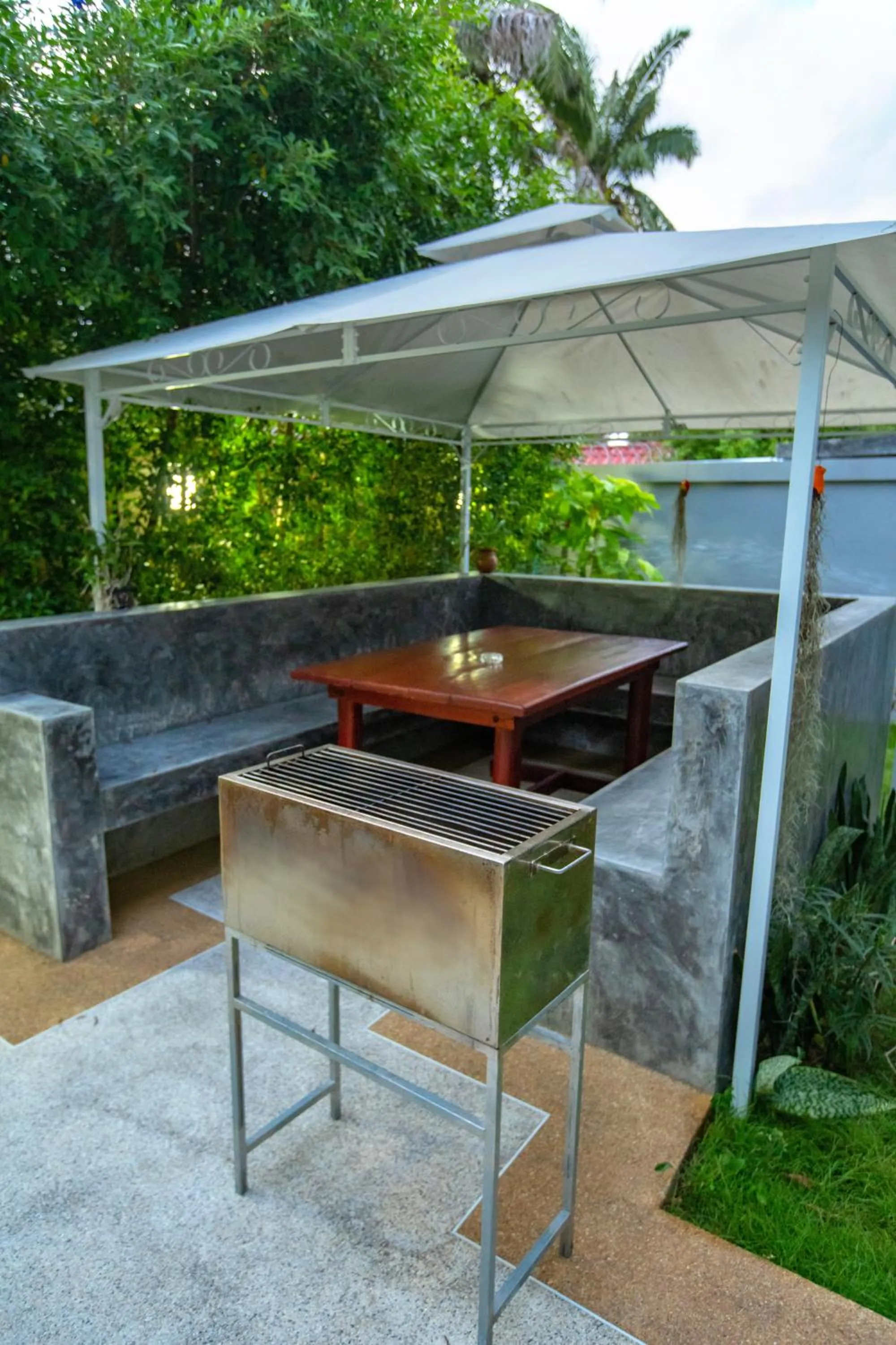Balcony/Terrace in Aonang nine poolvilla