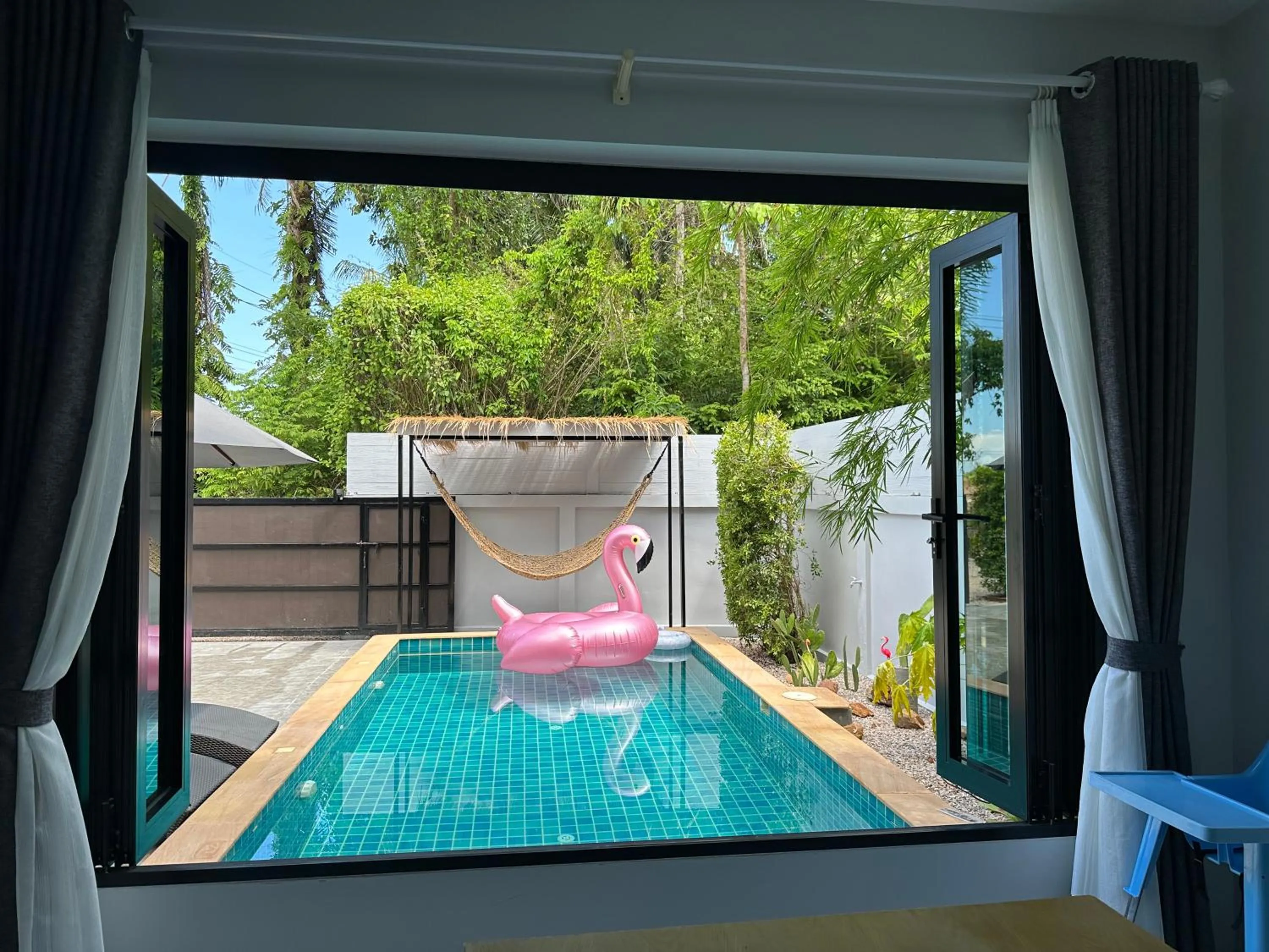 Pool view in Aonang nine poolvilla