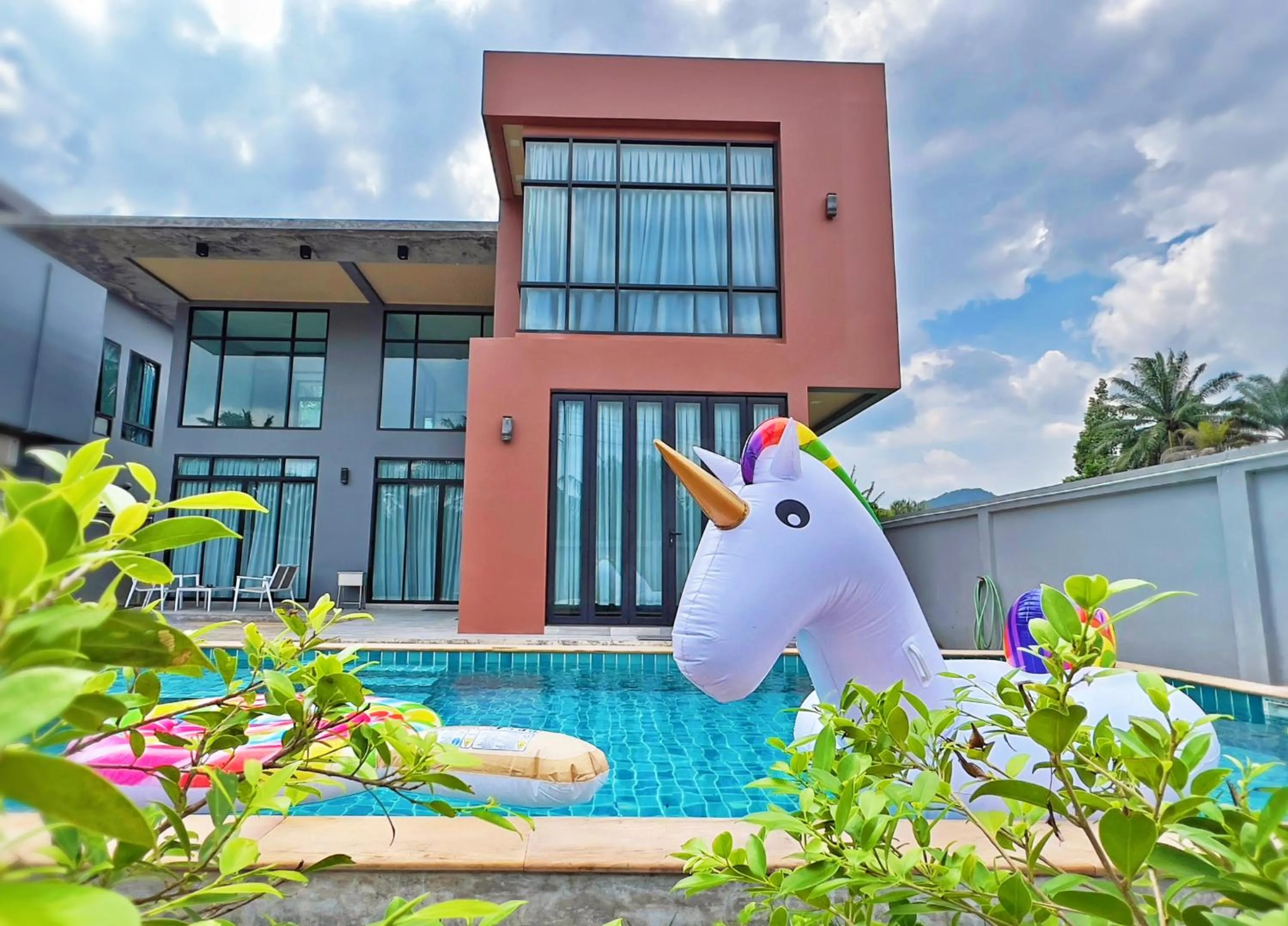 Property building in Aonang nine poolvilla