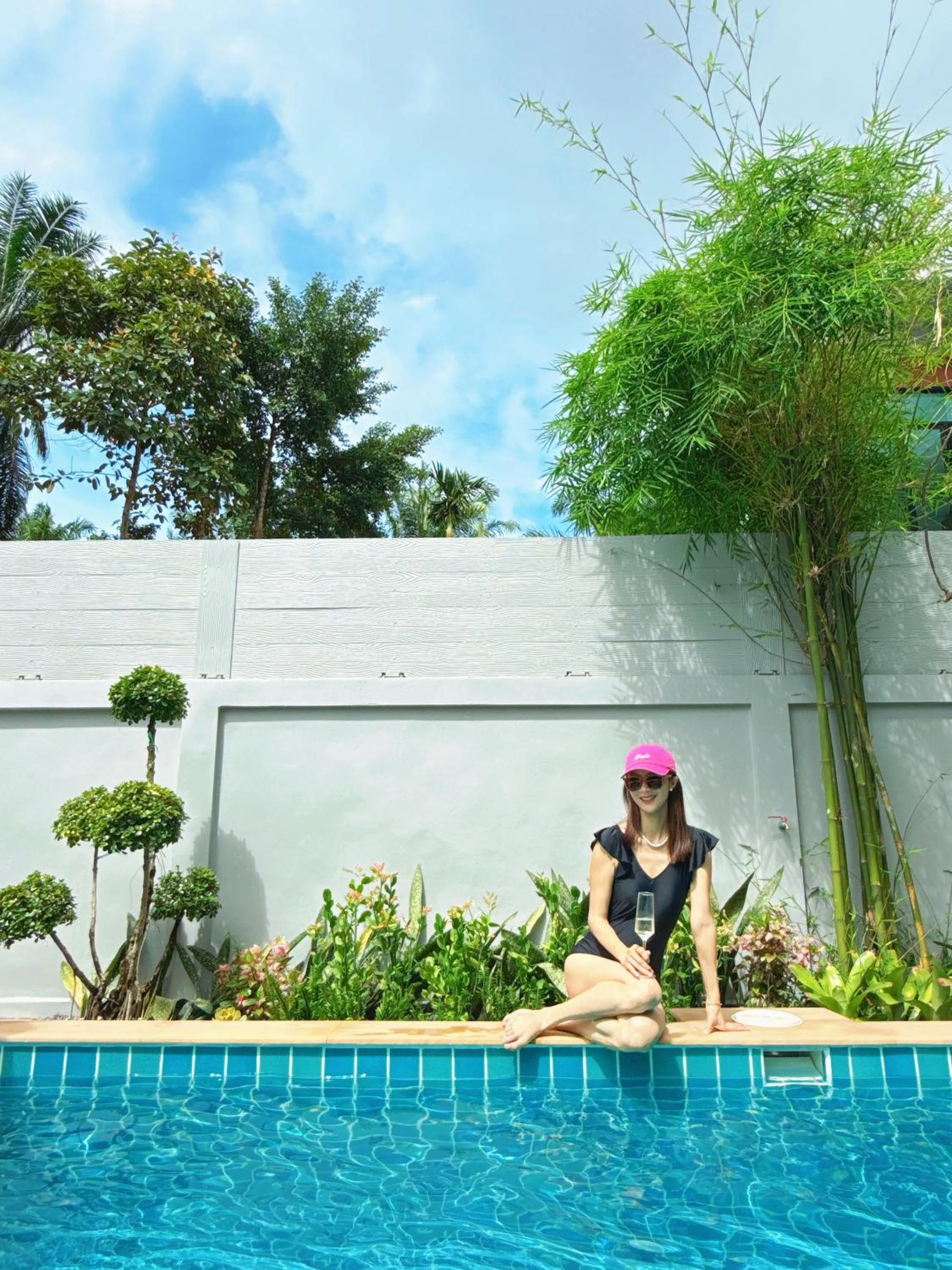Swimming pool in Aonang nine poolvilla