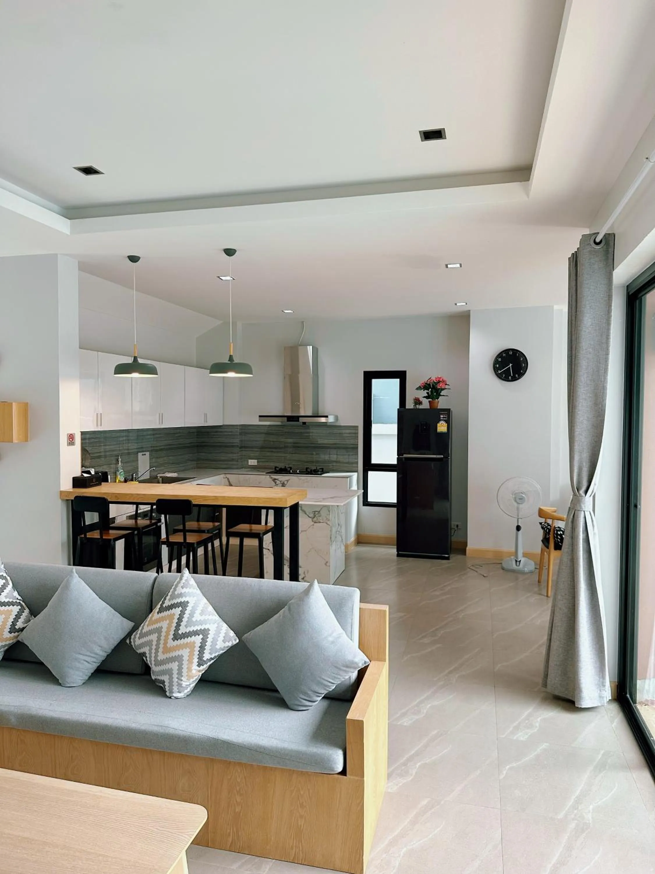 Kitchen or kitchenette in Aonang nine poolvilla