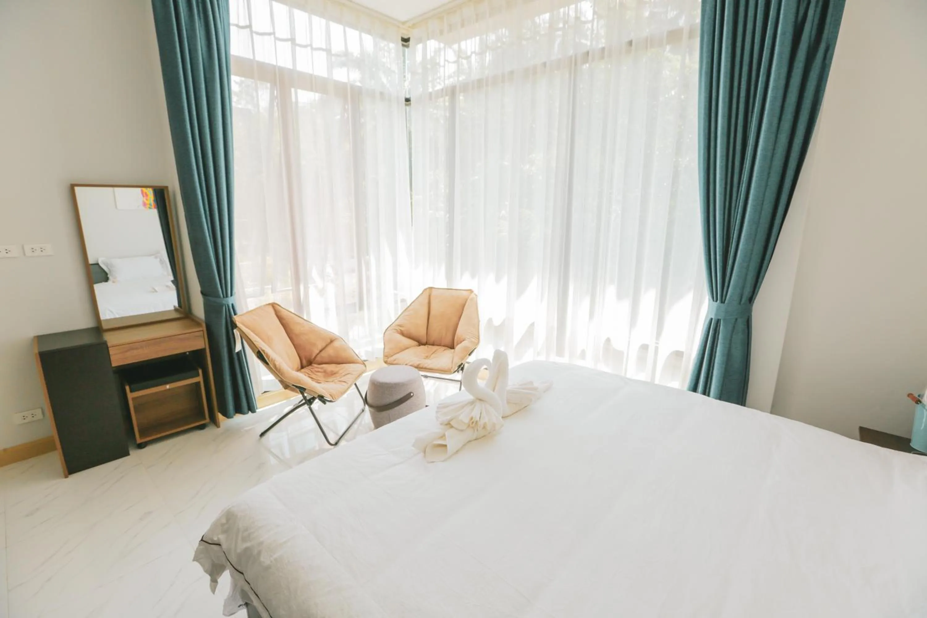 Bedroom, Bed in Aonang nine poolvilla