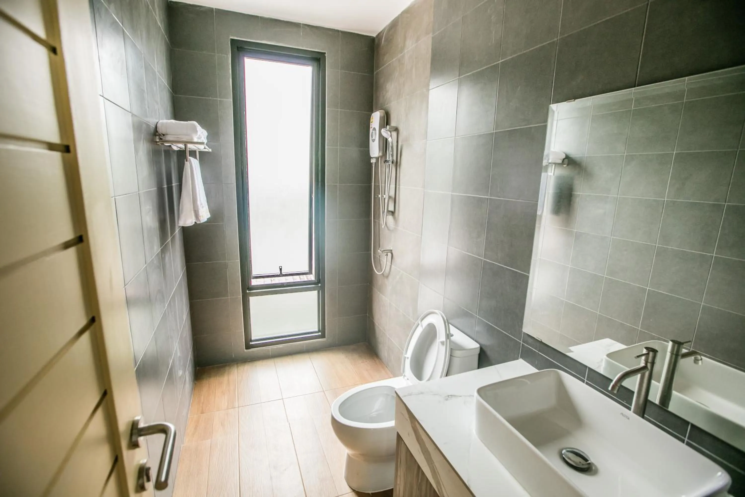 Shower in Aonang nine poolvilla