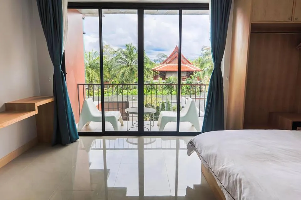Mountain view, Bed in Aonang nine poolvilla
