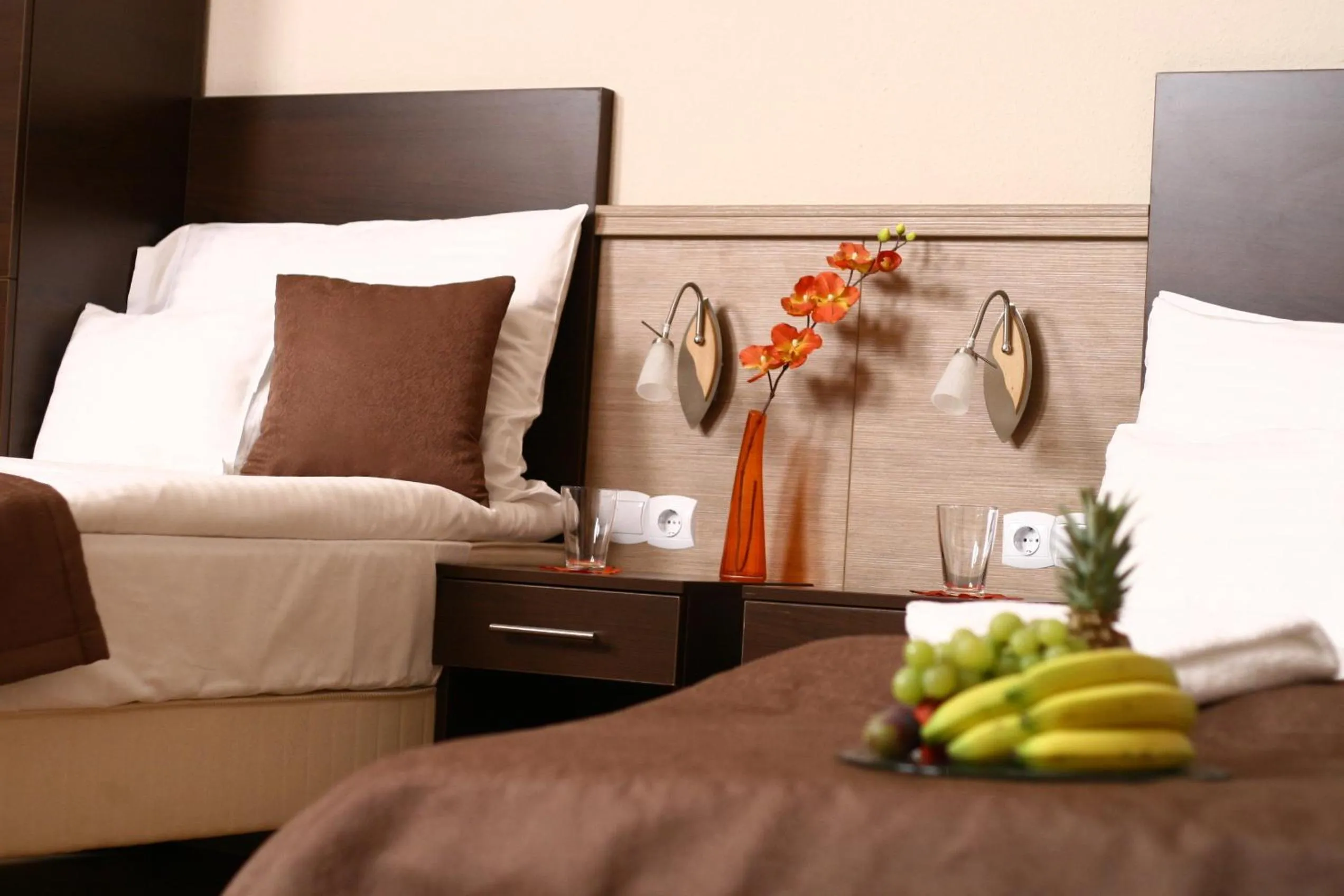 Bedroom, Bed in Central Hotel 21