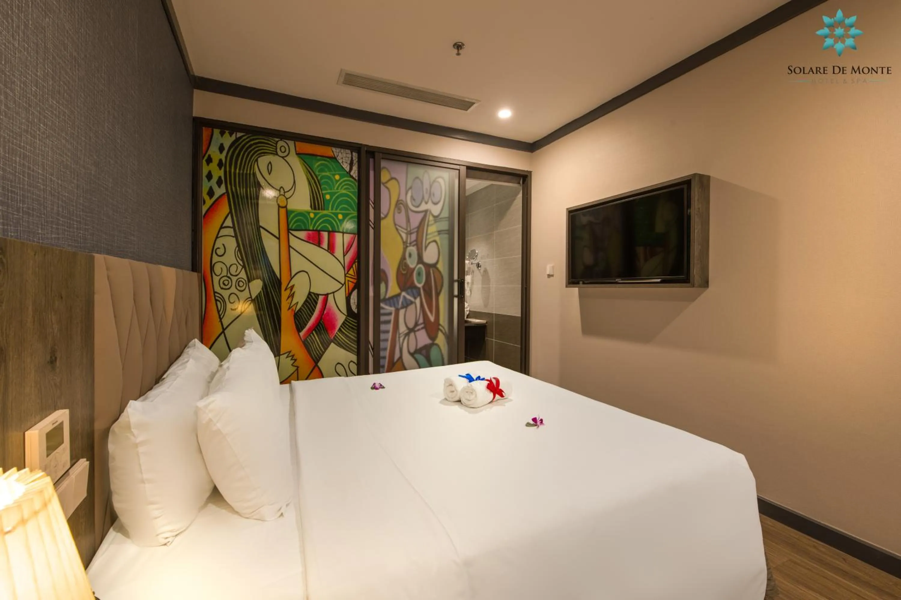 Bedroom, Bed in Solare De Monte Hotel & Spa