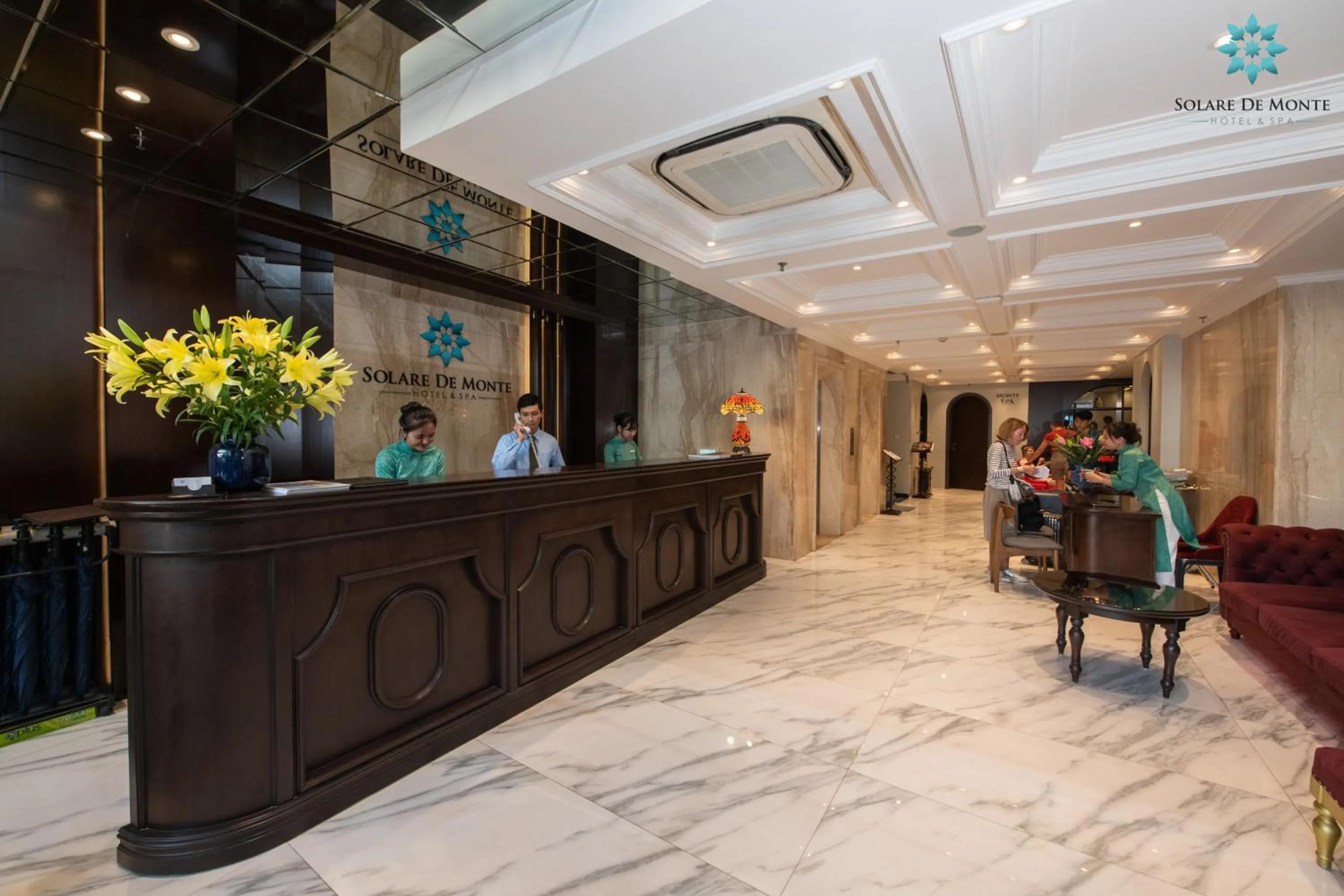 Lobby or reception in Solare De Monte Hotel & Spa